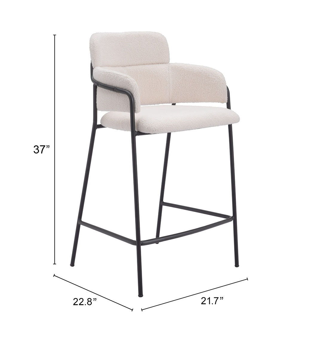 Marcel - Metal Counter Stool (Set of 2)