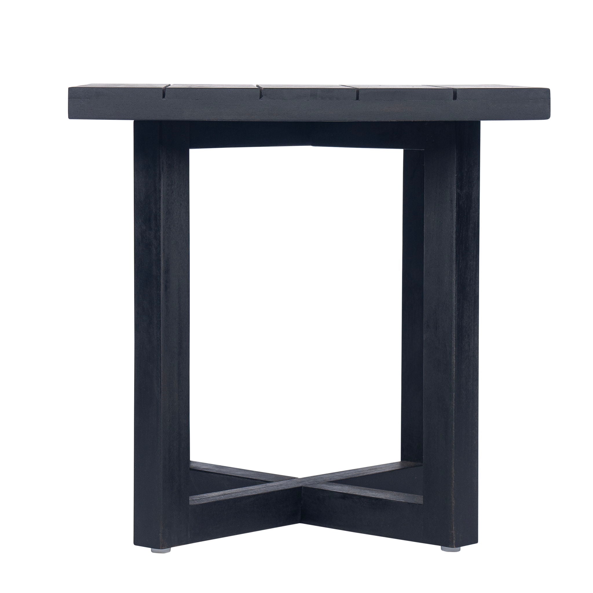 Ella - Square Side Table With Cross Stretcher Base