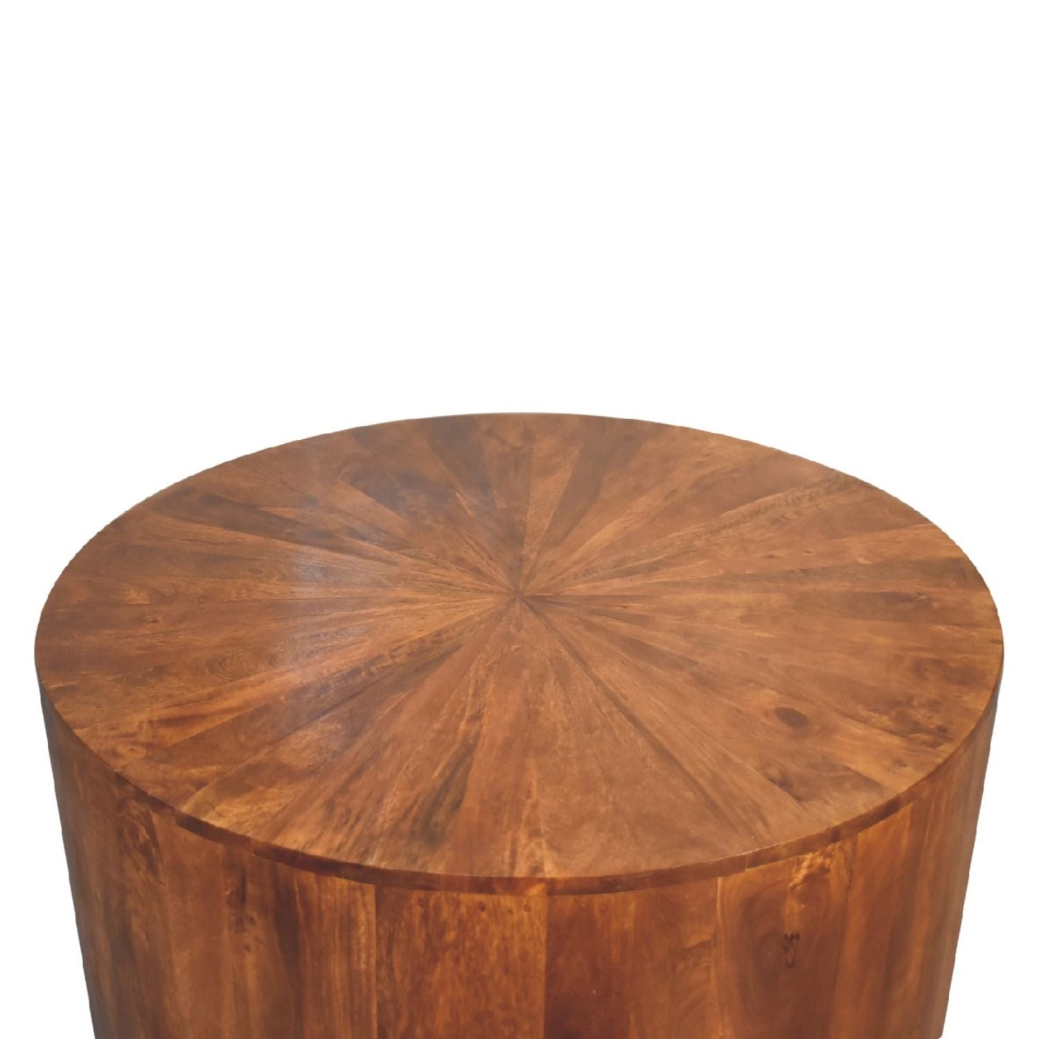 Round Coffee Table - Chestnut