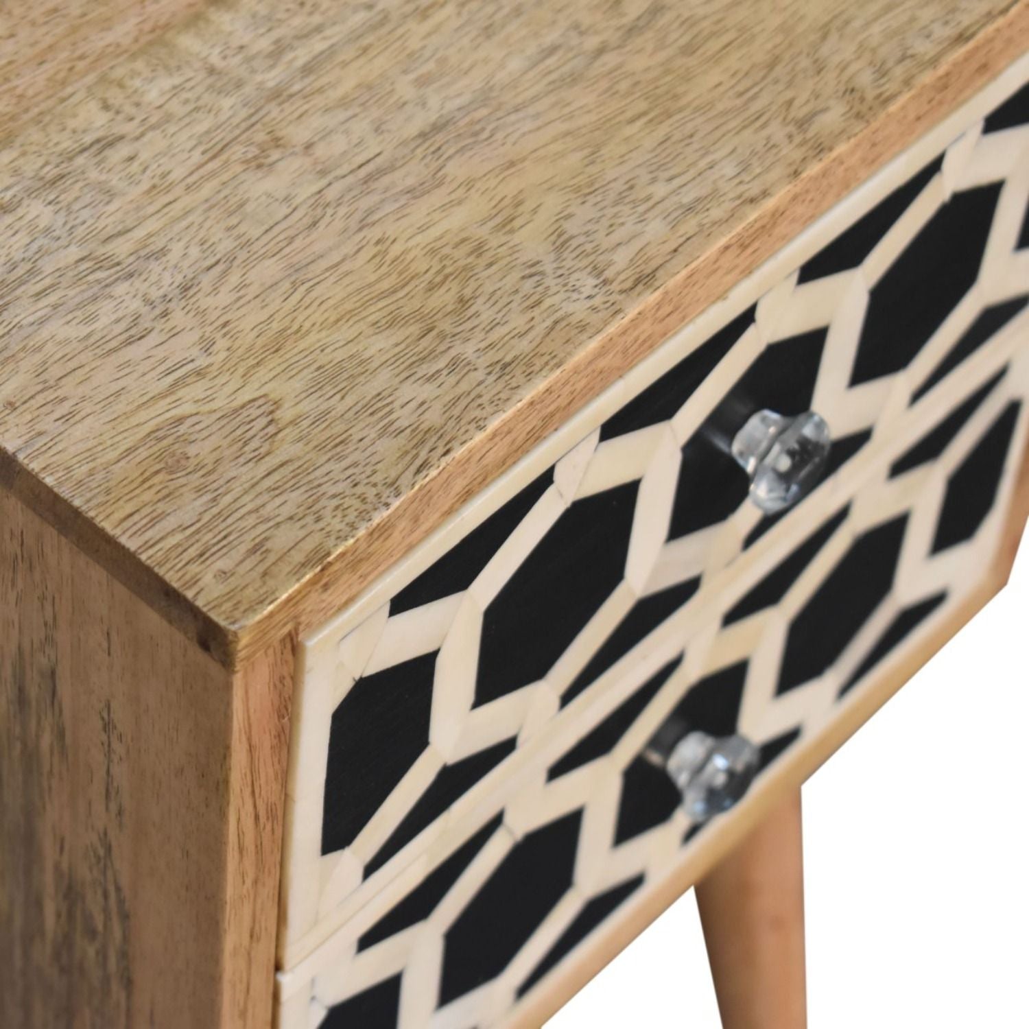 Inlay - Bone Inlay Drawer Nightstand - Best Buy Furniture