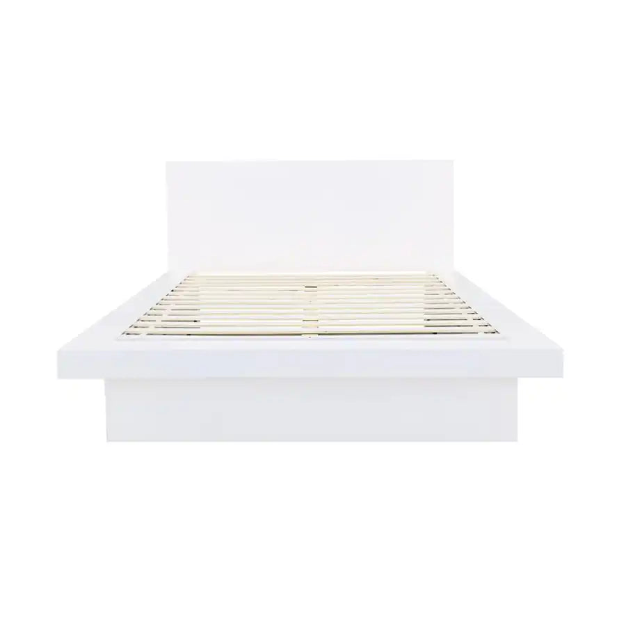 Jessica - Wood LED Panel Bed