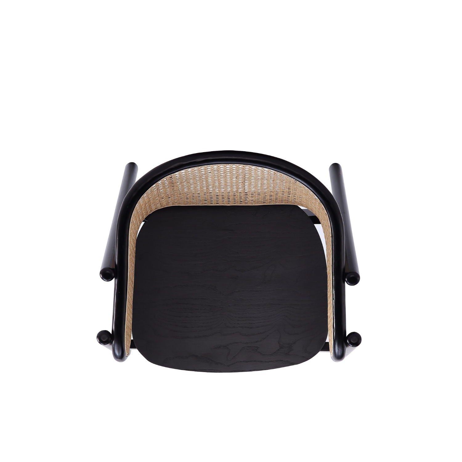 Versailles - Accent Armchair - Black / Natural