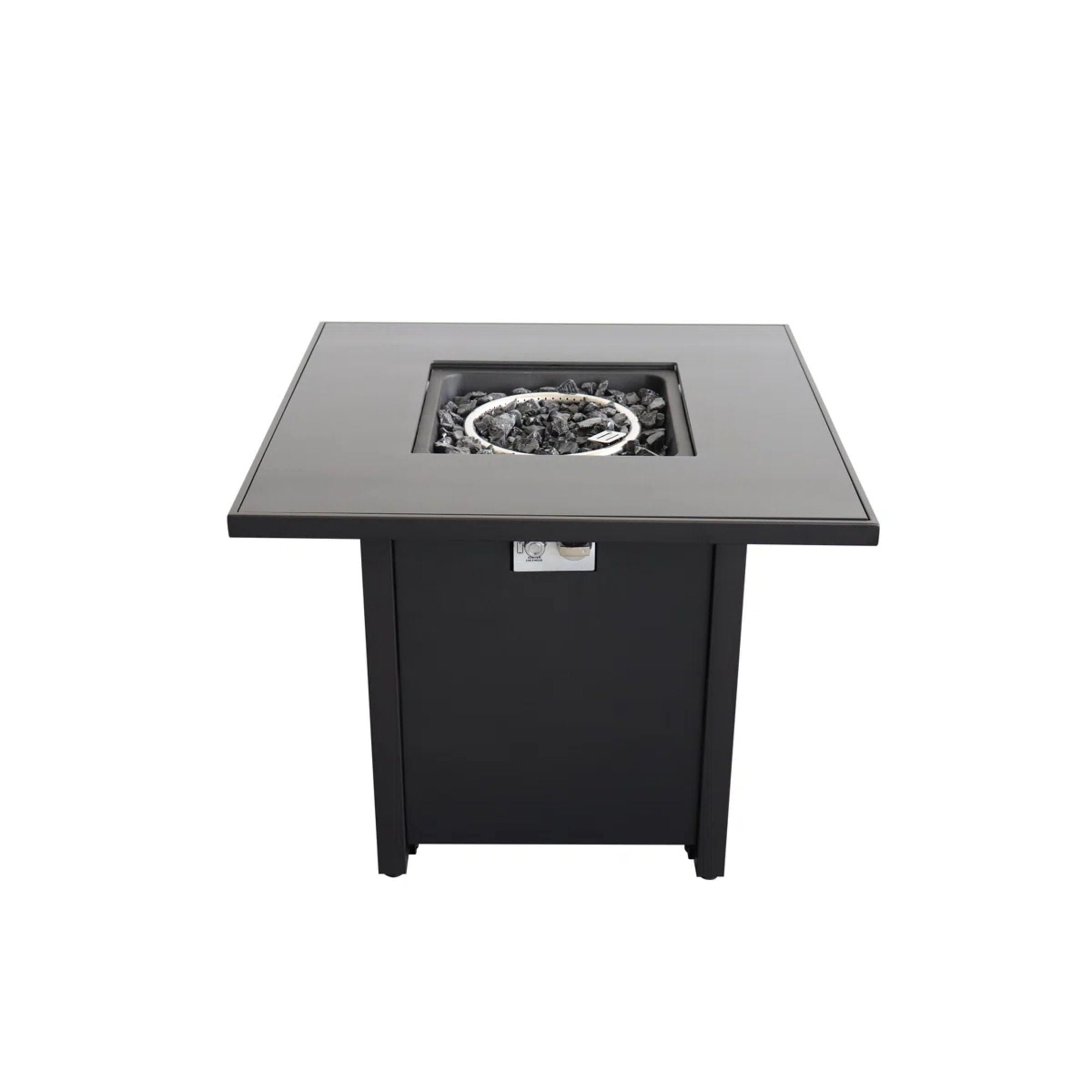Outdoor Fire Pit For Outdoor Home Garden Backyard Fireplace - Black