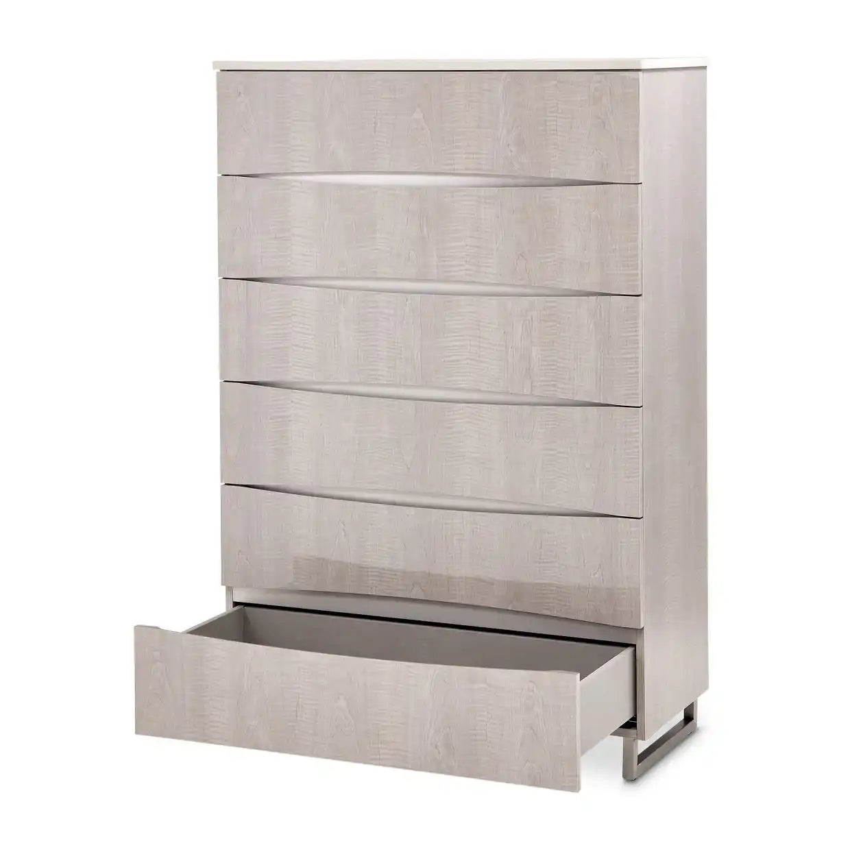 Marin - 6-Drawer Chest - Beige - Best Buy Furniture