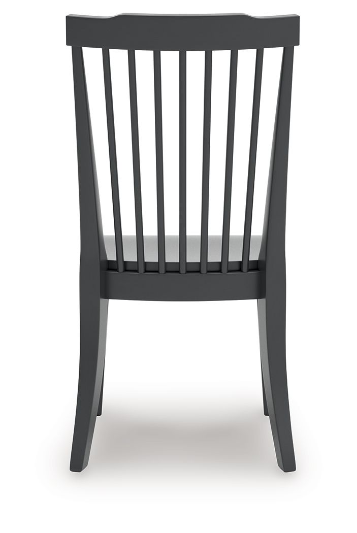 Brenkerton - Black - Dining Room Side Chair (Set of 2)