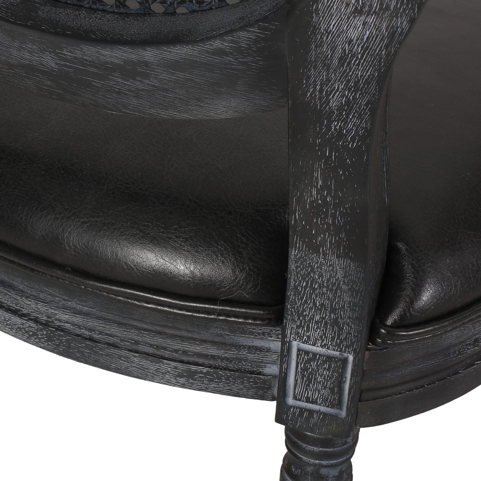 French Country Dining Chair With Cane Backrest (Set of 2) - Best Buy Furniture