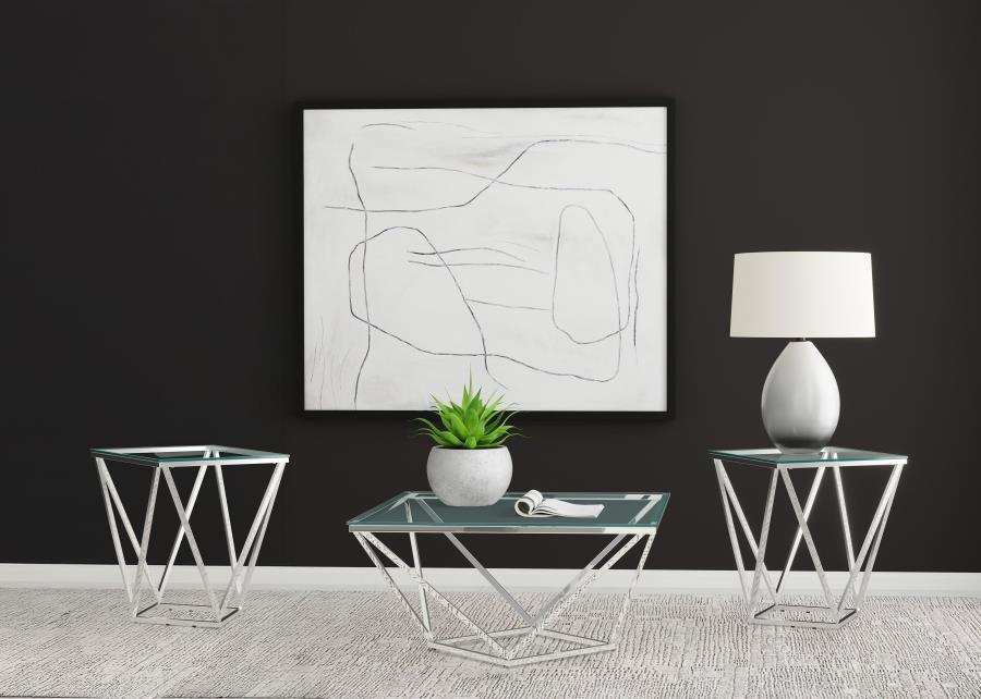 Brittania - Square Coffee Table Set