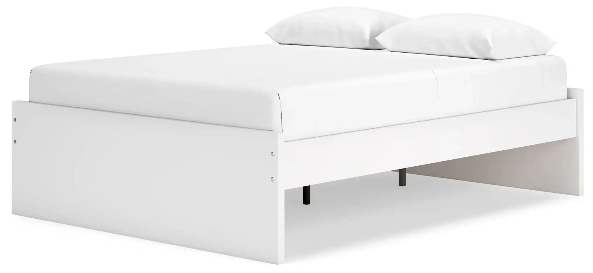 Onita - White - Queen Platform Bed