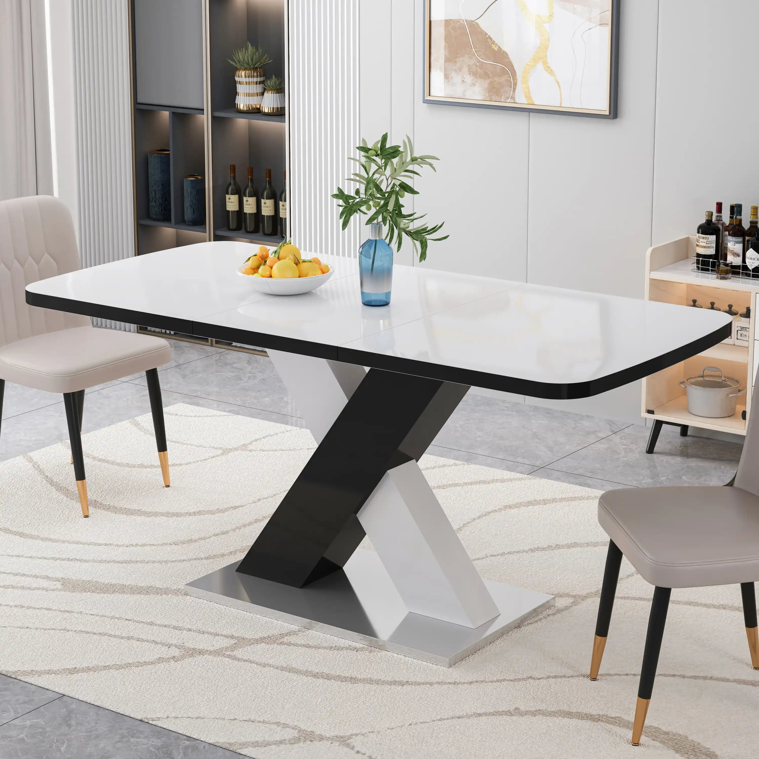 Mylo Modern Extension Dining Table