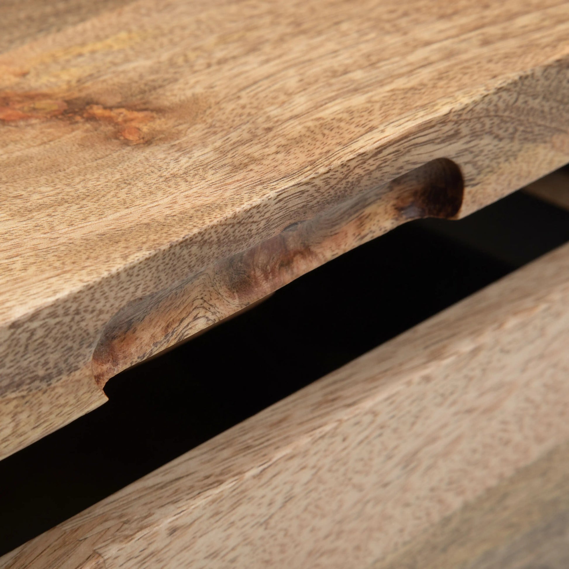 Hunter - Lift Top Square Coffee Table - Natural - Best Buy Furniture