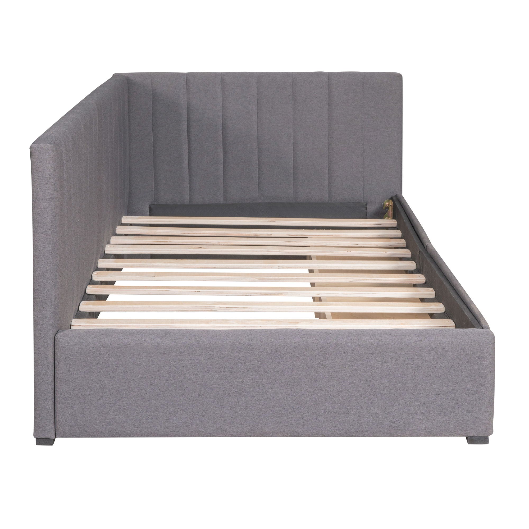 Upholstered Daybed, Sofa Bed Frame, No Box Spring Needed