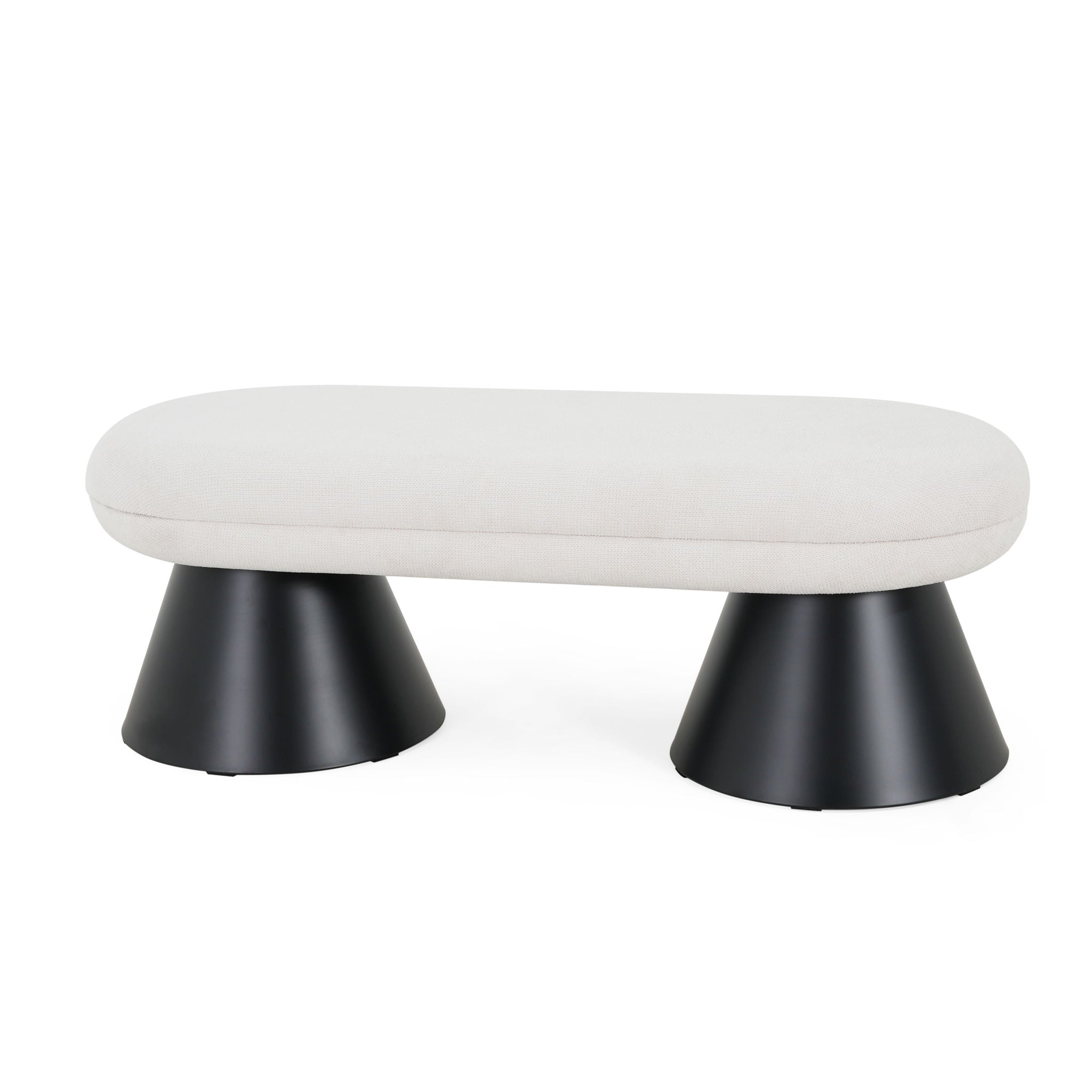 Dining Bench Upholstered For Dining Room - Beige