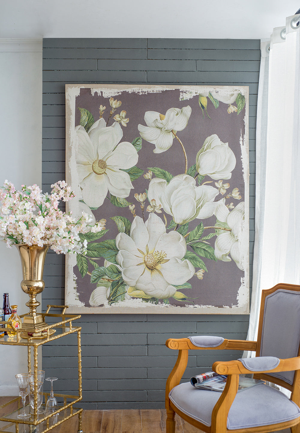 48 x 60 Large Botanical Wall Art Prints