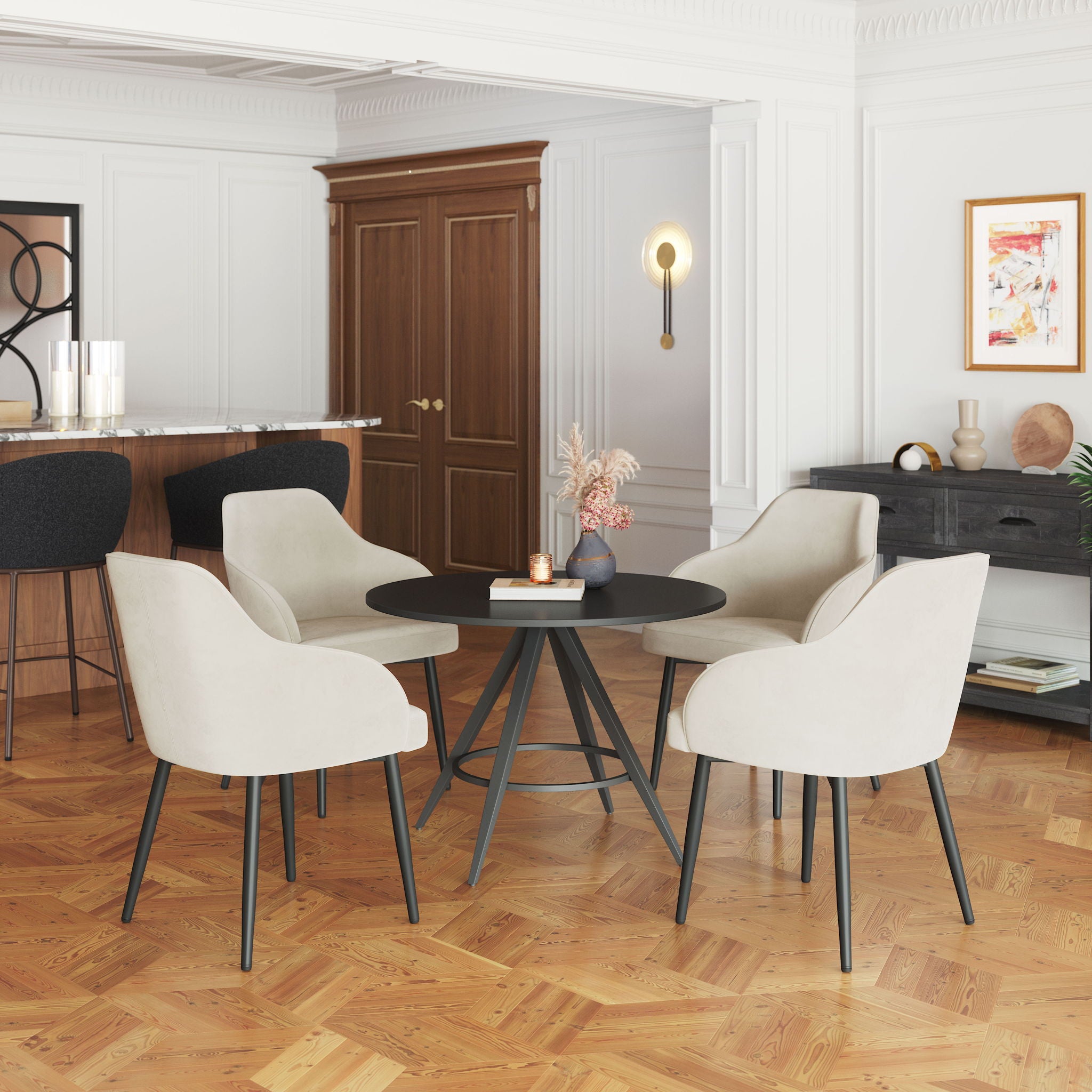 Jolie - Dining Chair (Set of 2) - White