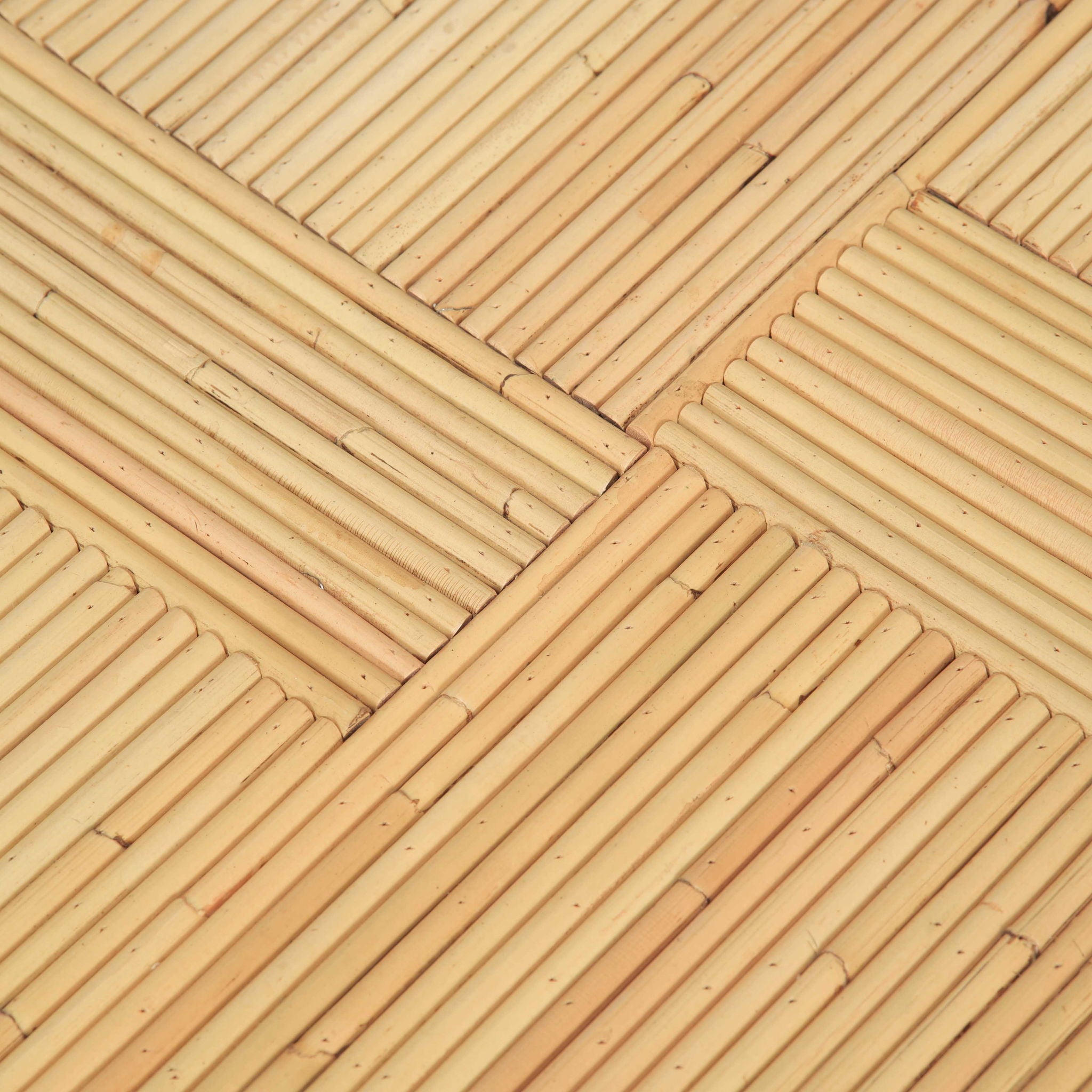 Matea - Rattan Cross Side Table - Natural