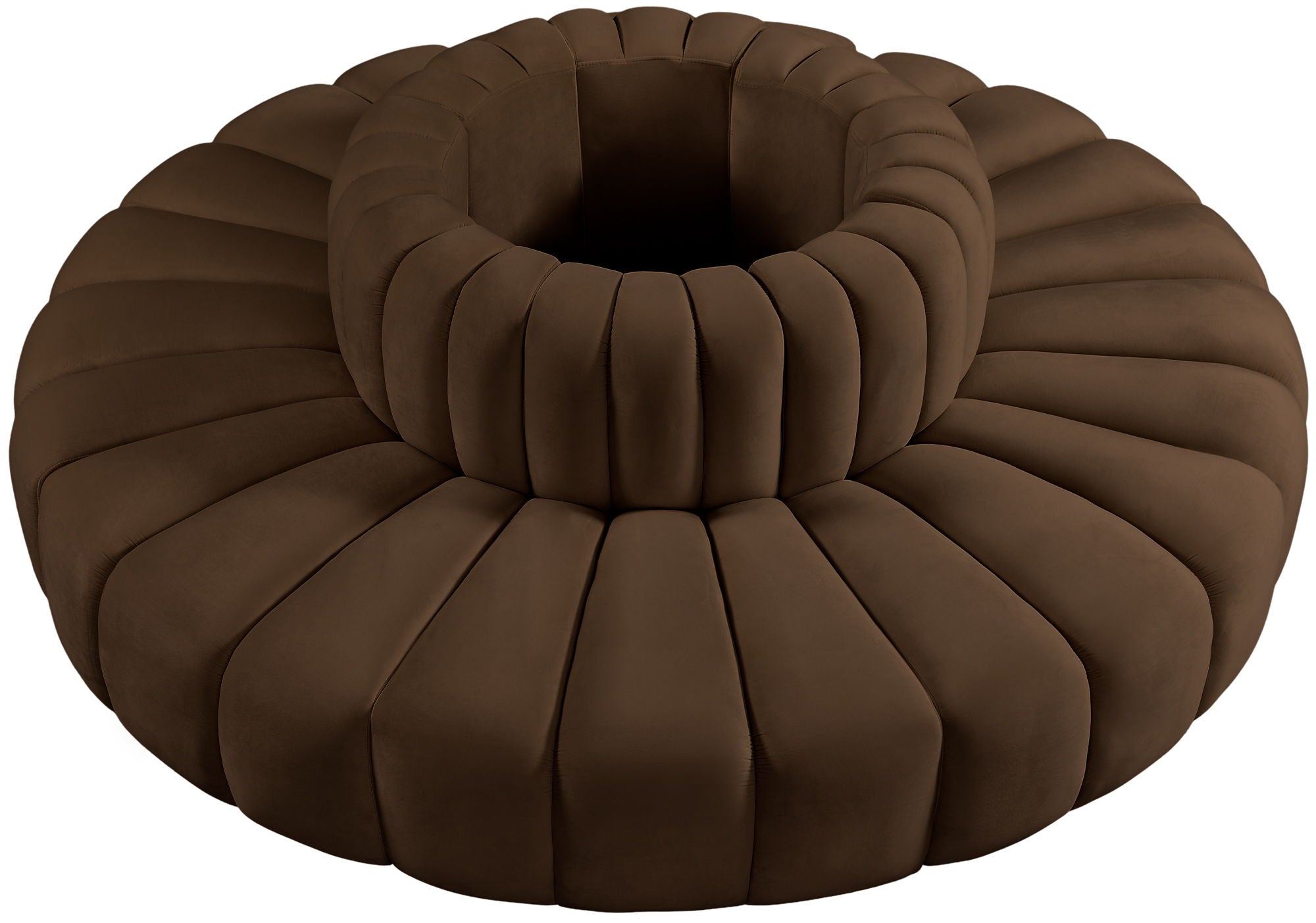 Arc - Velvet 8 Piece Round Modular Sofa