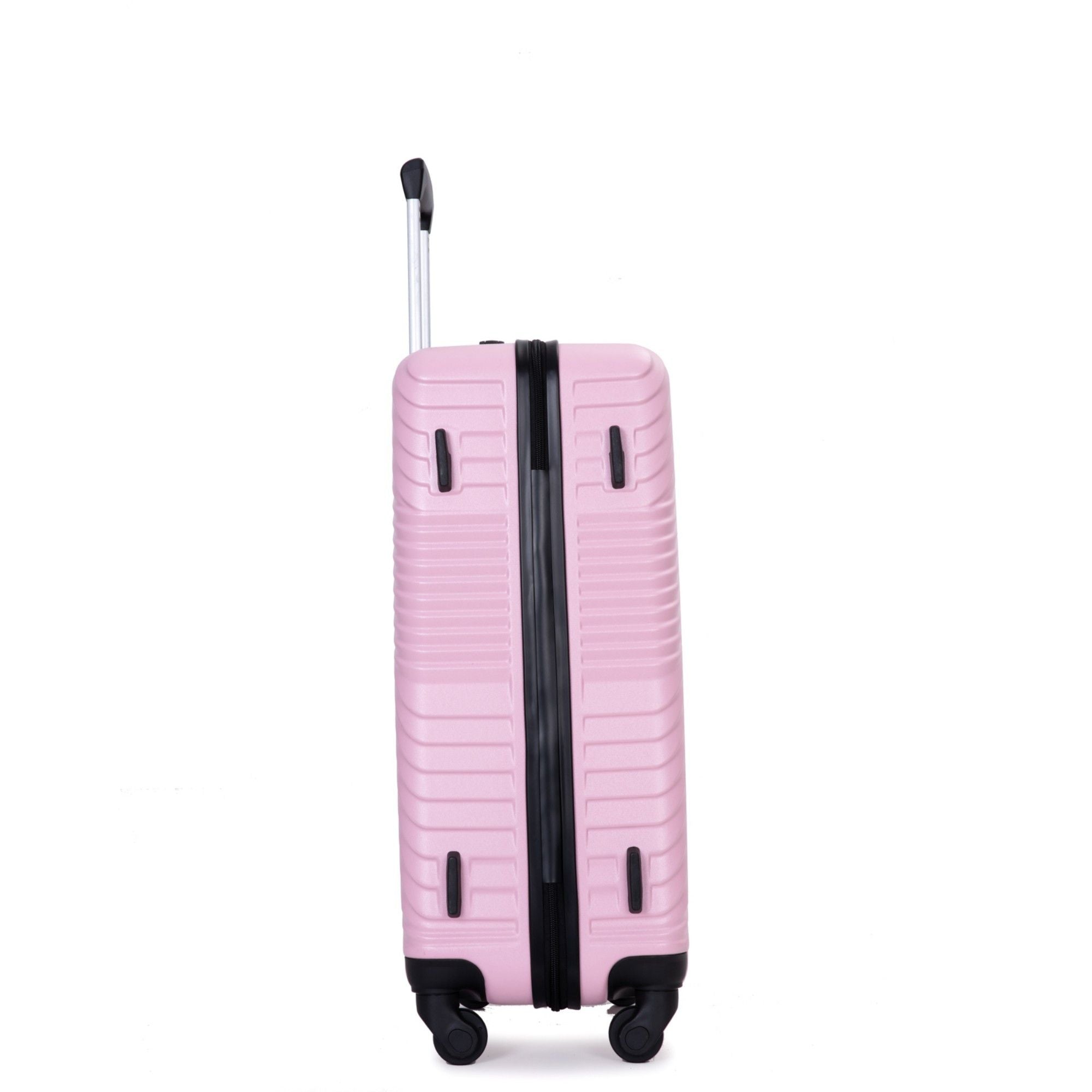 3 Piece Luggage Sets Lightweight Suitcase With Two Hooks, Spinner Wheels,