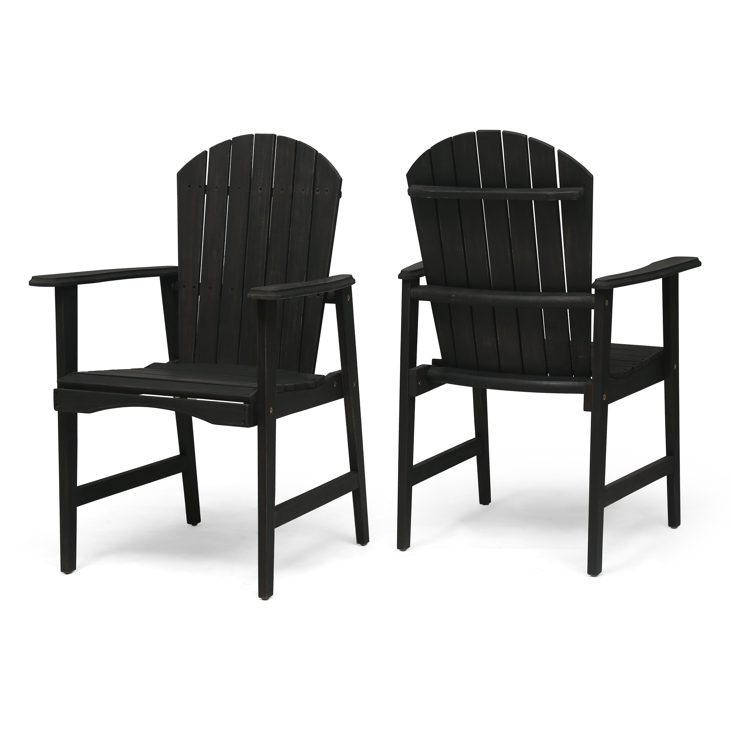Acacia Adirondack Dining Chairs- Set of 2