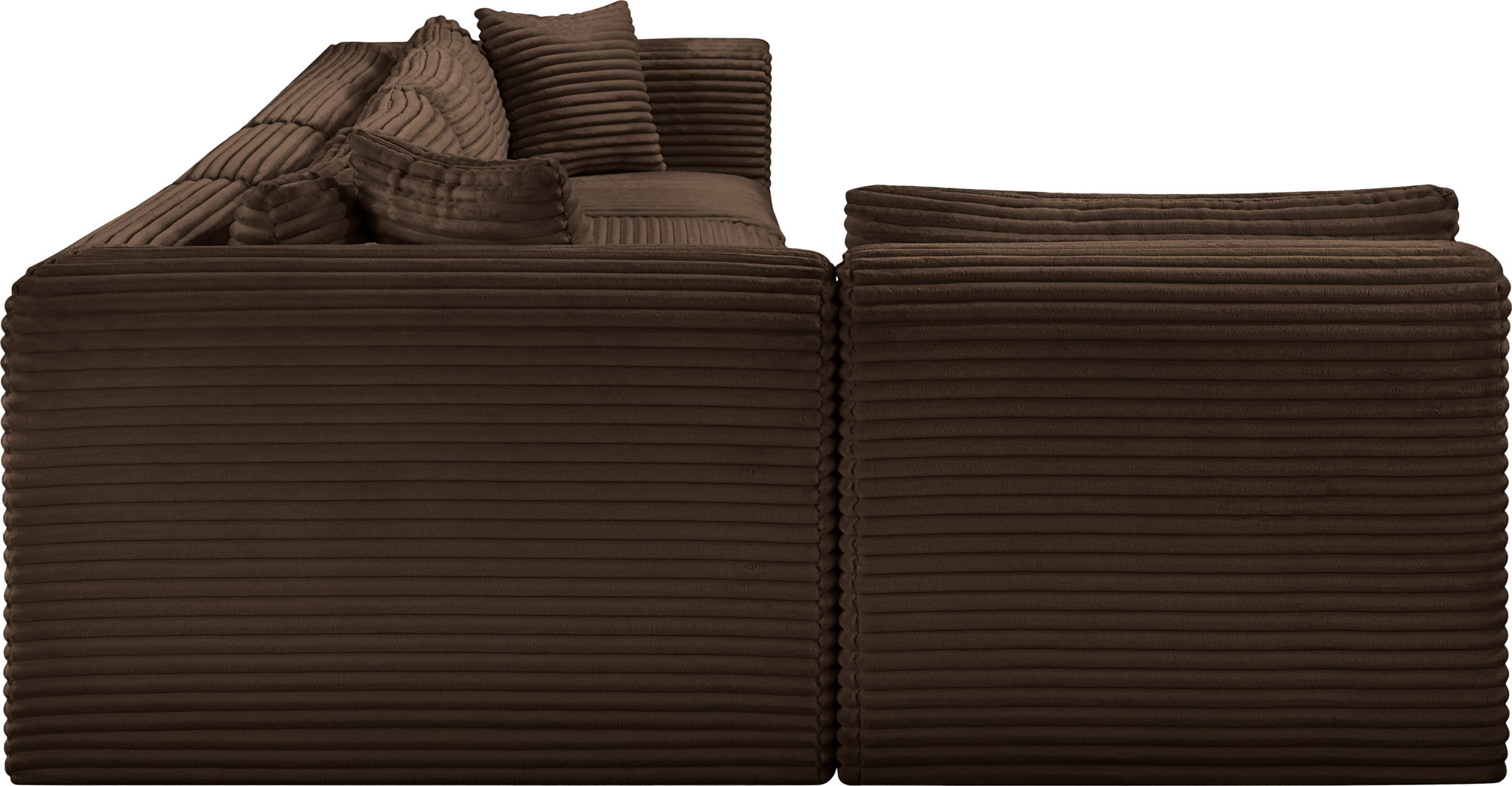 Shaggy - 5 Piece Modular Sectional