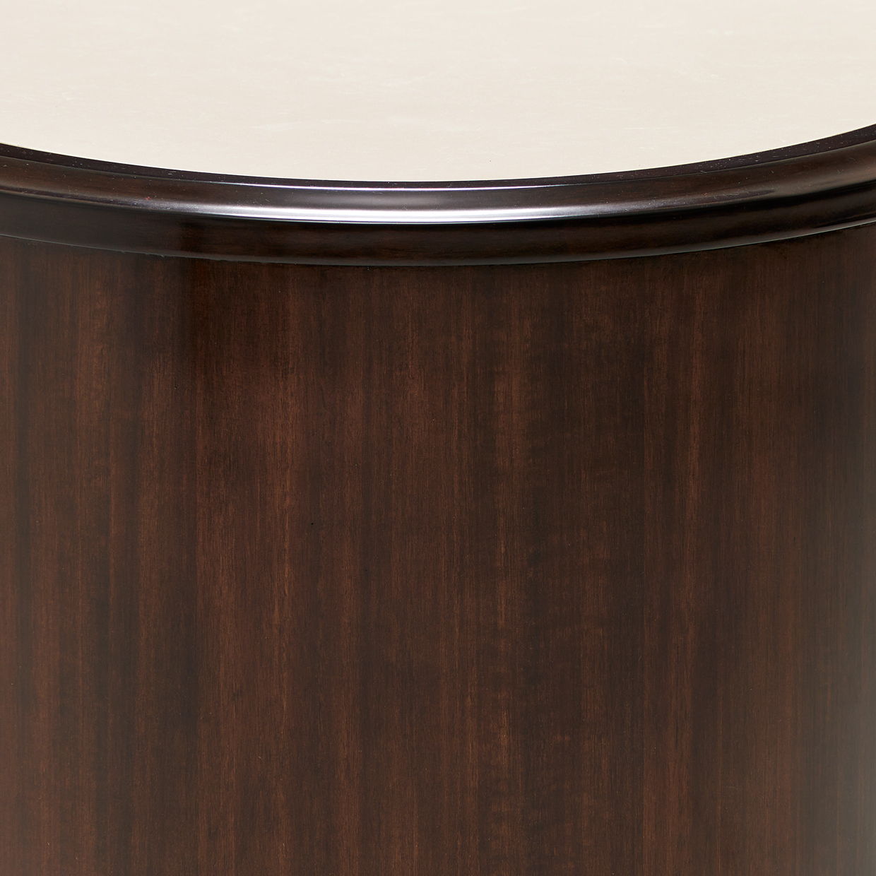 Paris Chic - Oval Cocktail Table - Espresso Brown