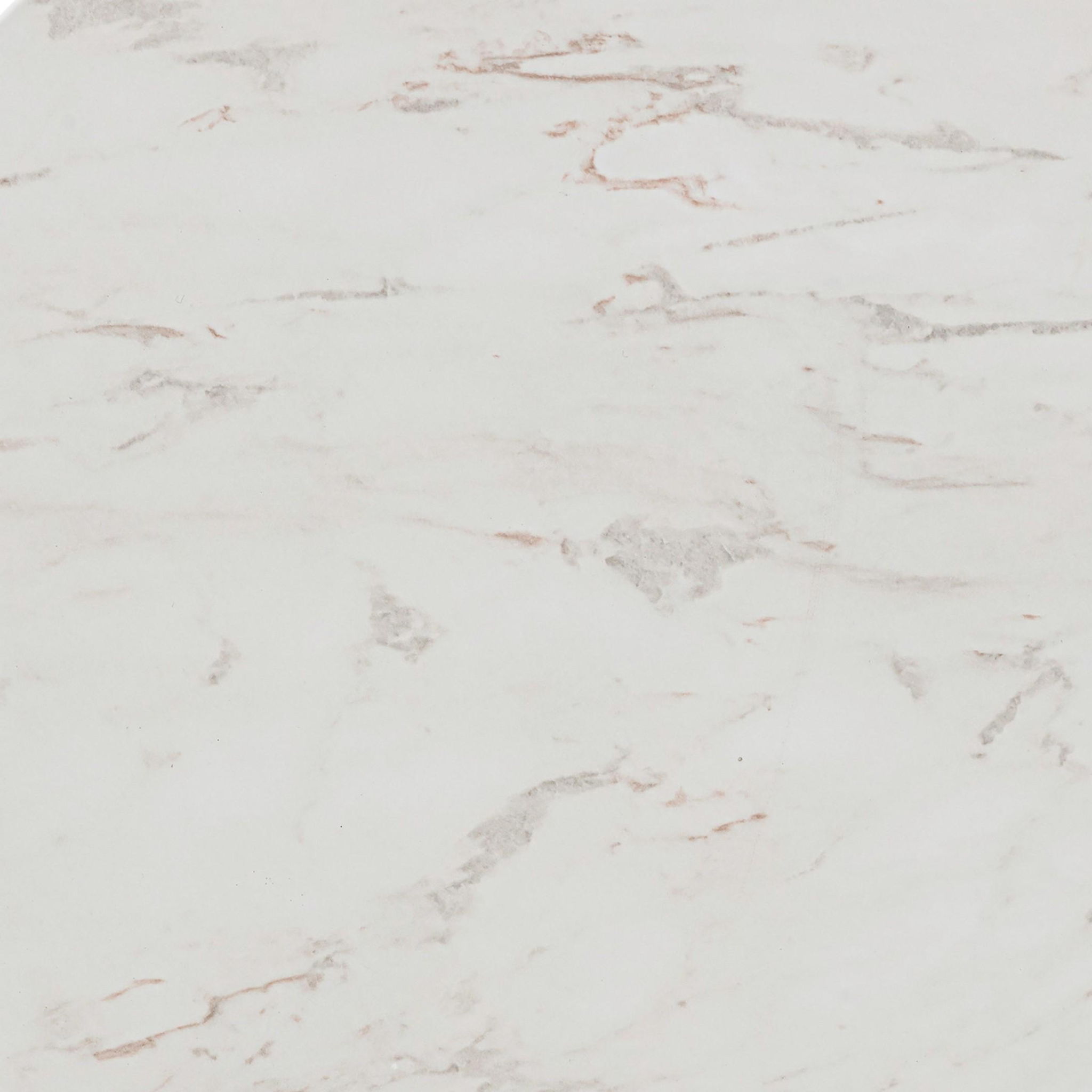 Chip - Marble Print Indoor / Outdoor Side Table - White