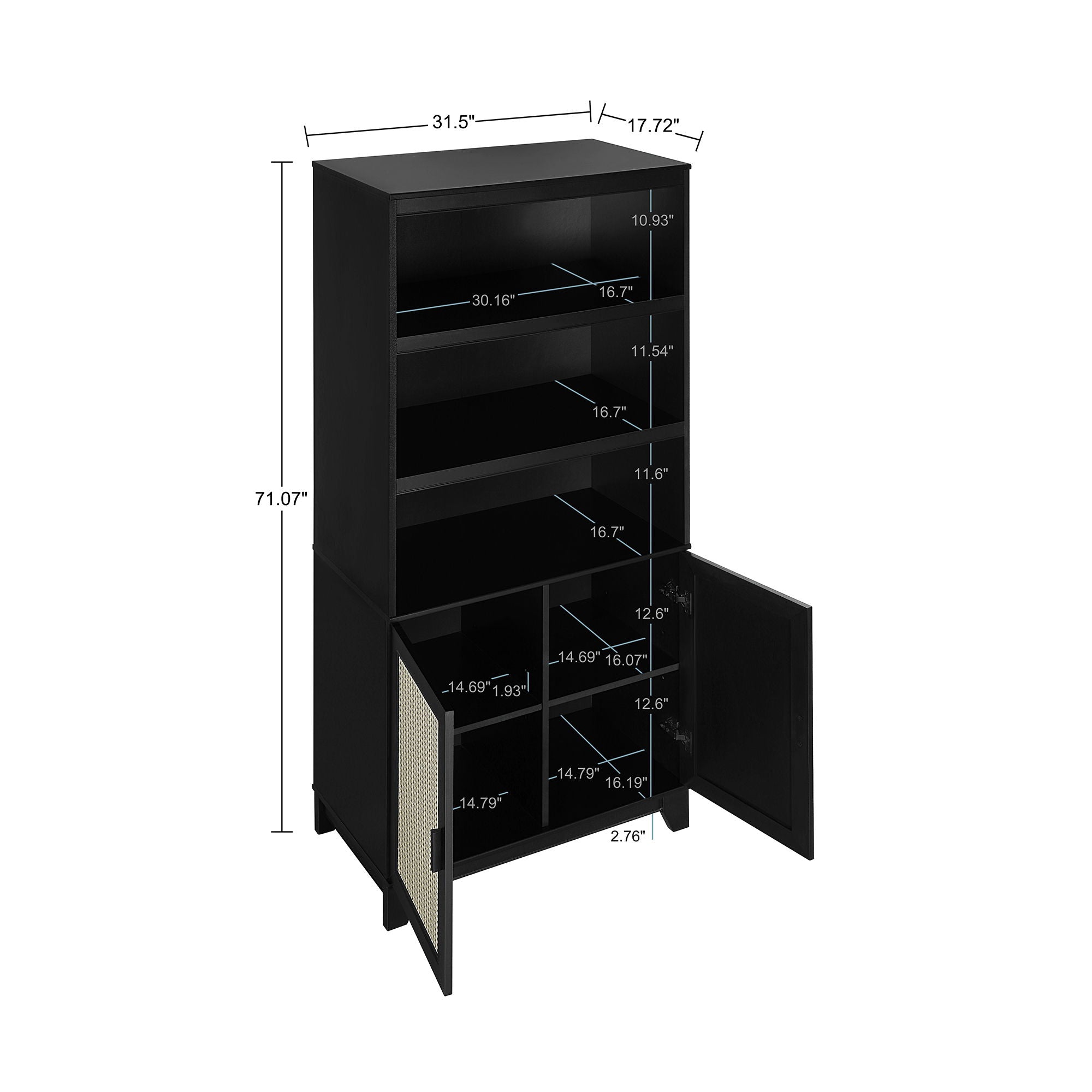 Sheridan - Bookcase Cabinet
