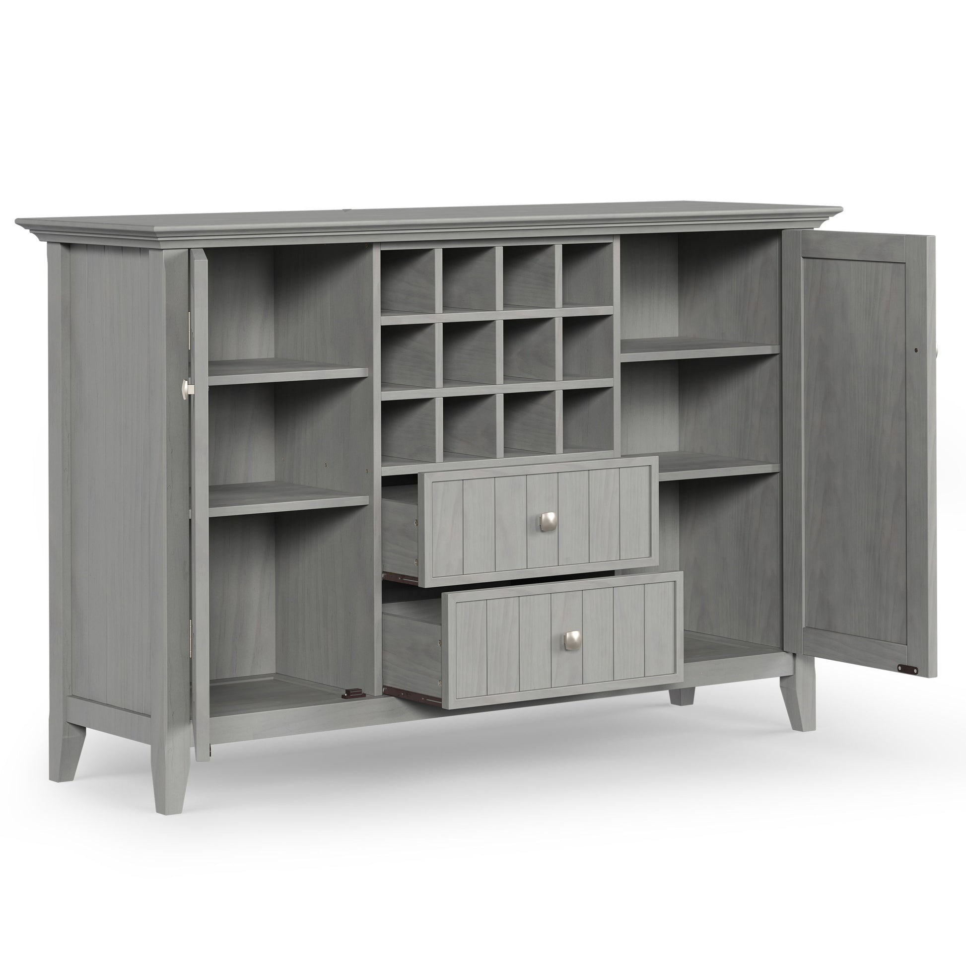 Bedford - Sideboard Buffet And Wine Rack - Best Buy Furniture