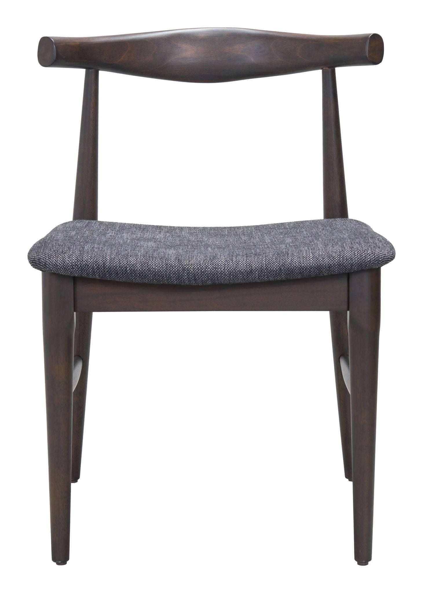 Tuzka - Dining Chair (Set of 2) - Gray & Espresso