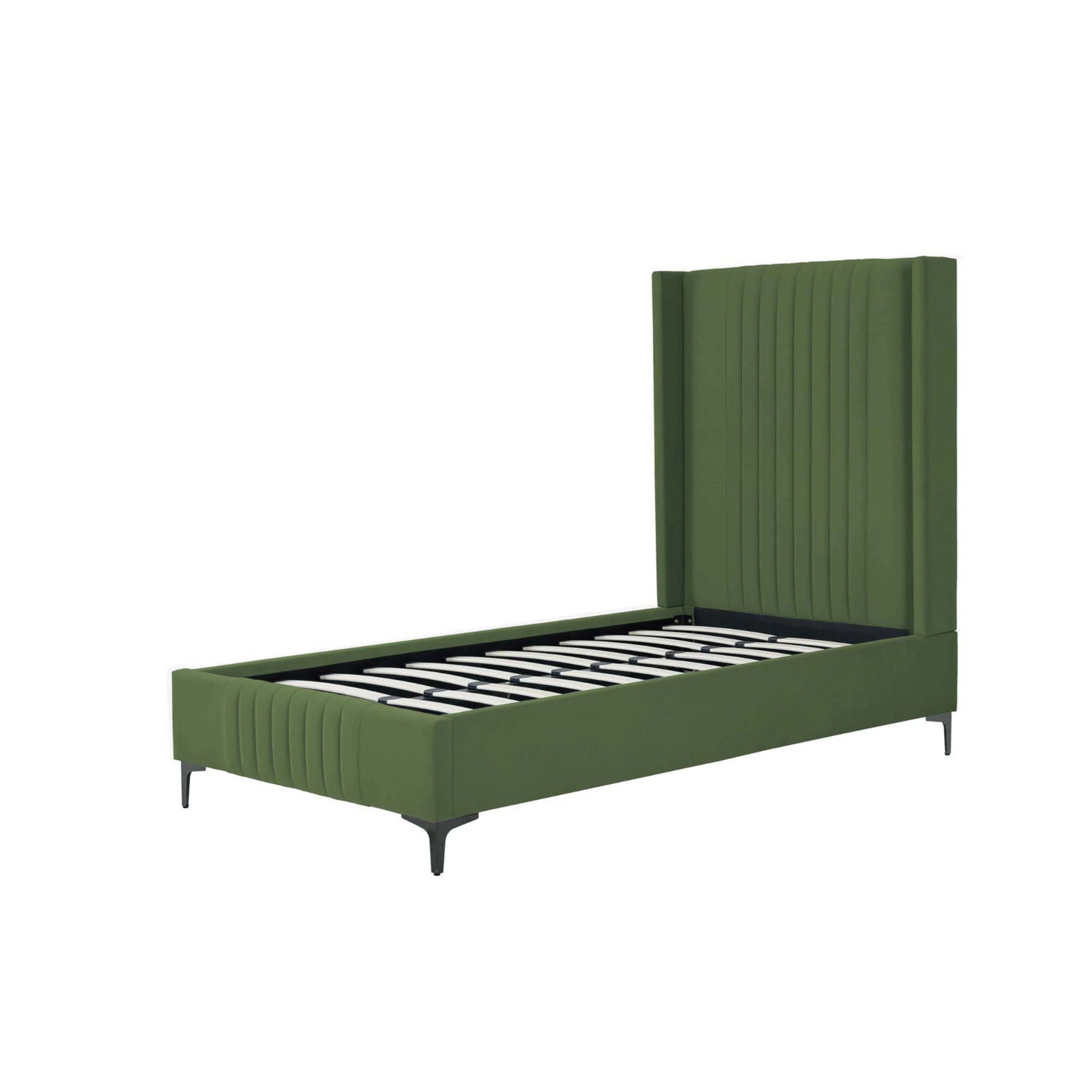 Promenade - Bed With Upholstered Headboard And Slats