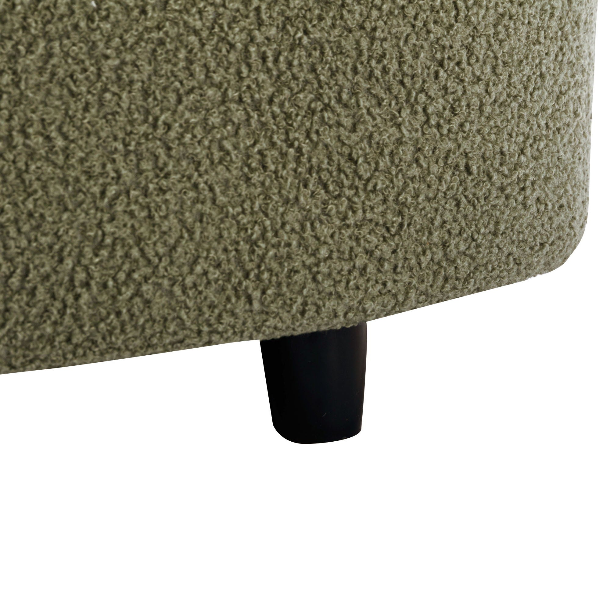 Modern Living Room Sofa Lamb Velvet Upholstered For Home