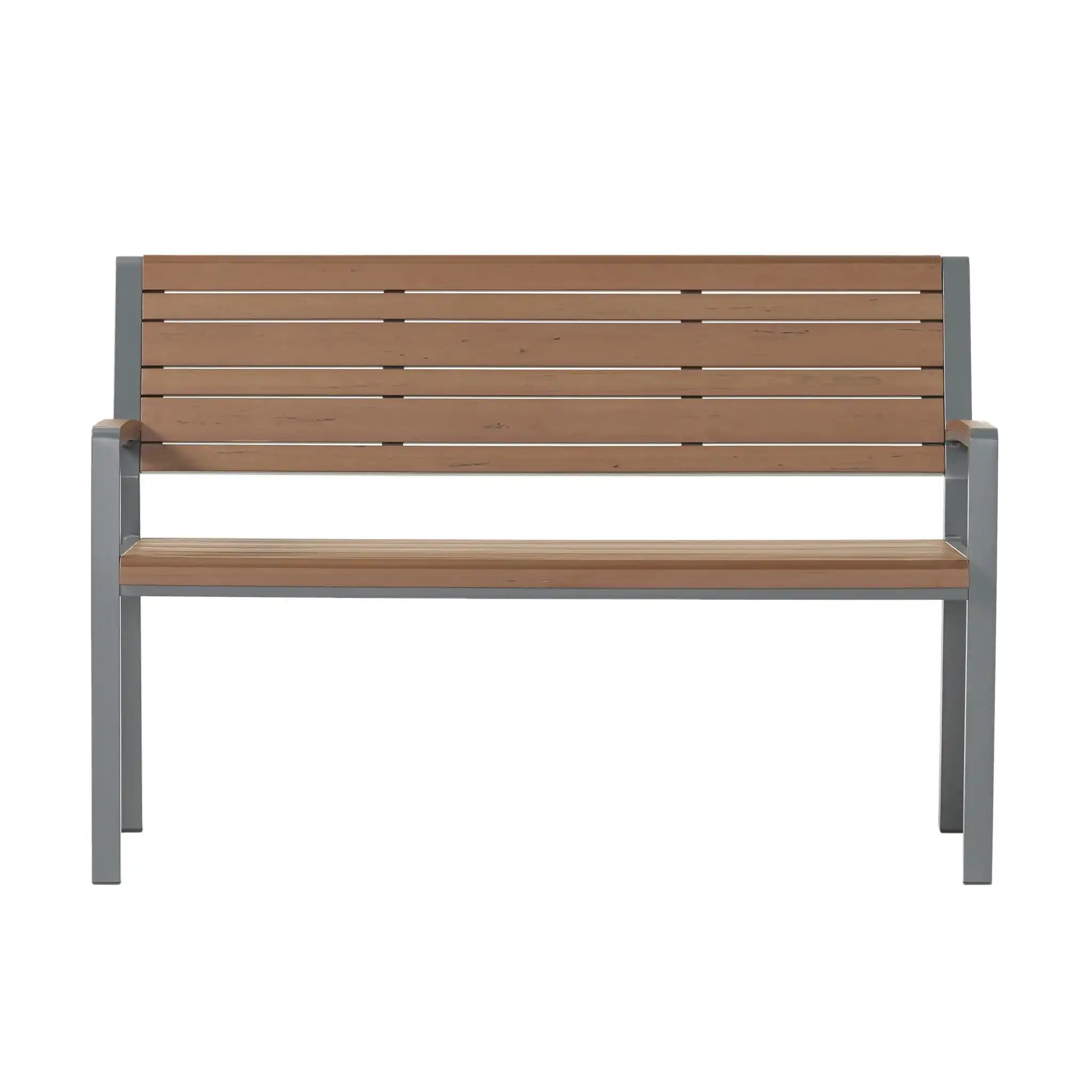 Davos - Bench - Gray / Brown