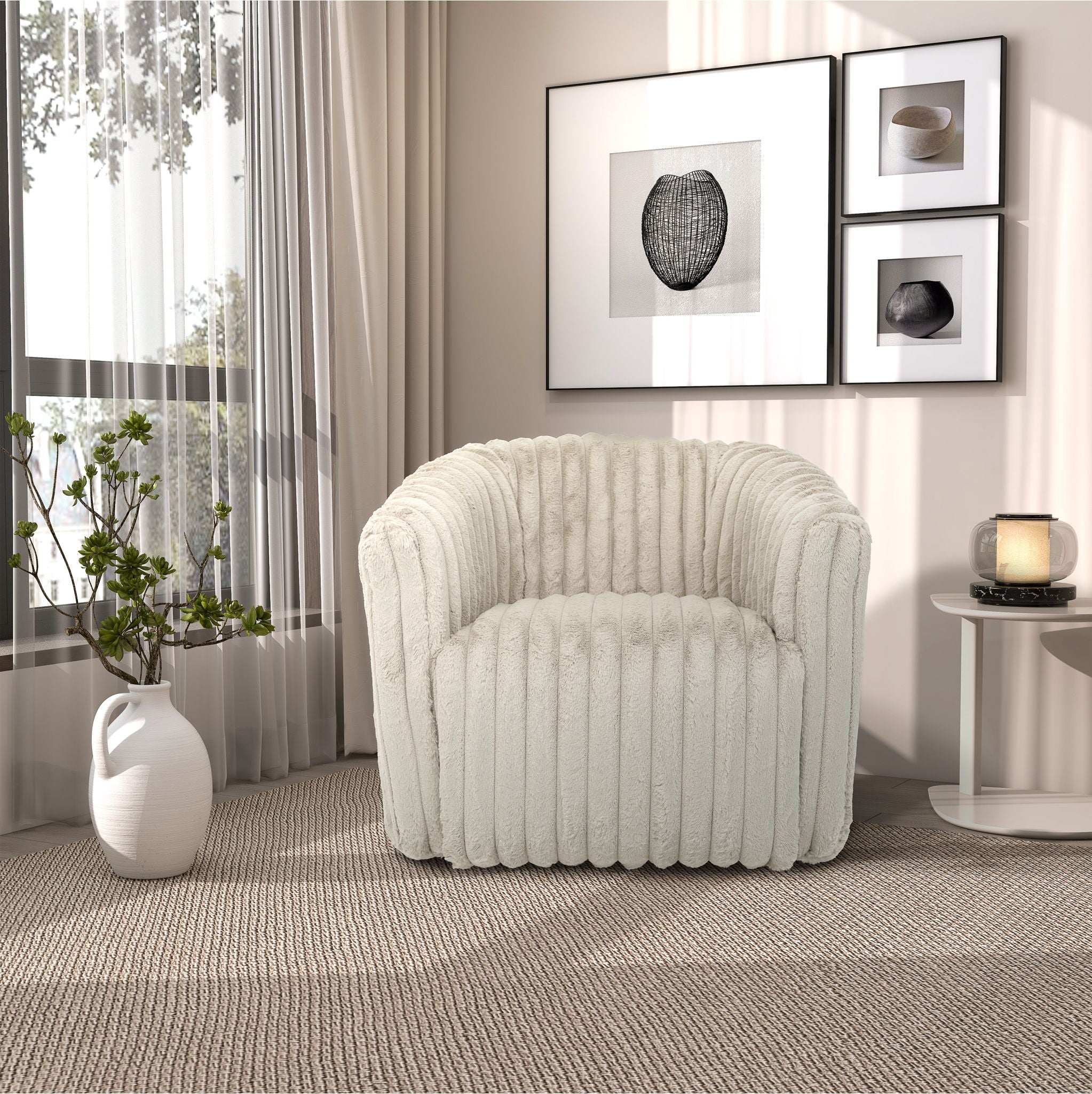 Mira - Modern Comfort Swivel Chair