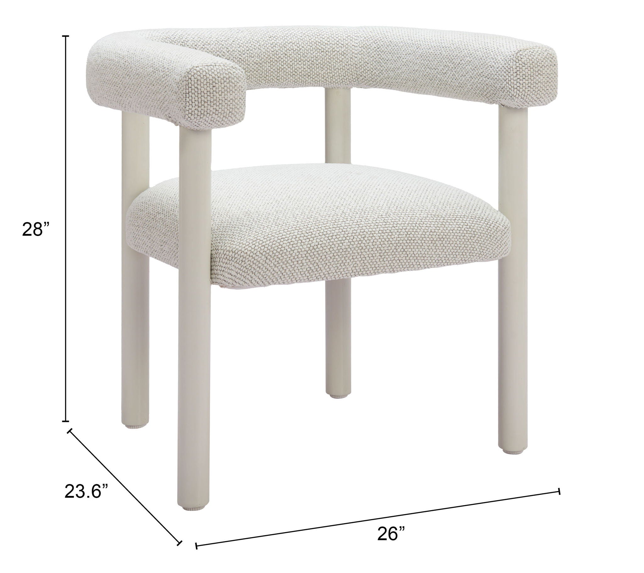 Sunbath - Dining Chair (Set of 2) - White