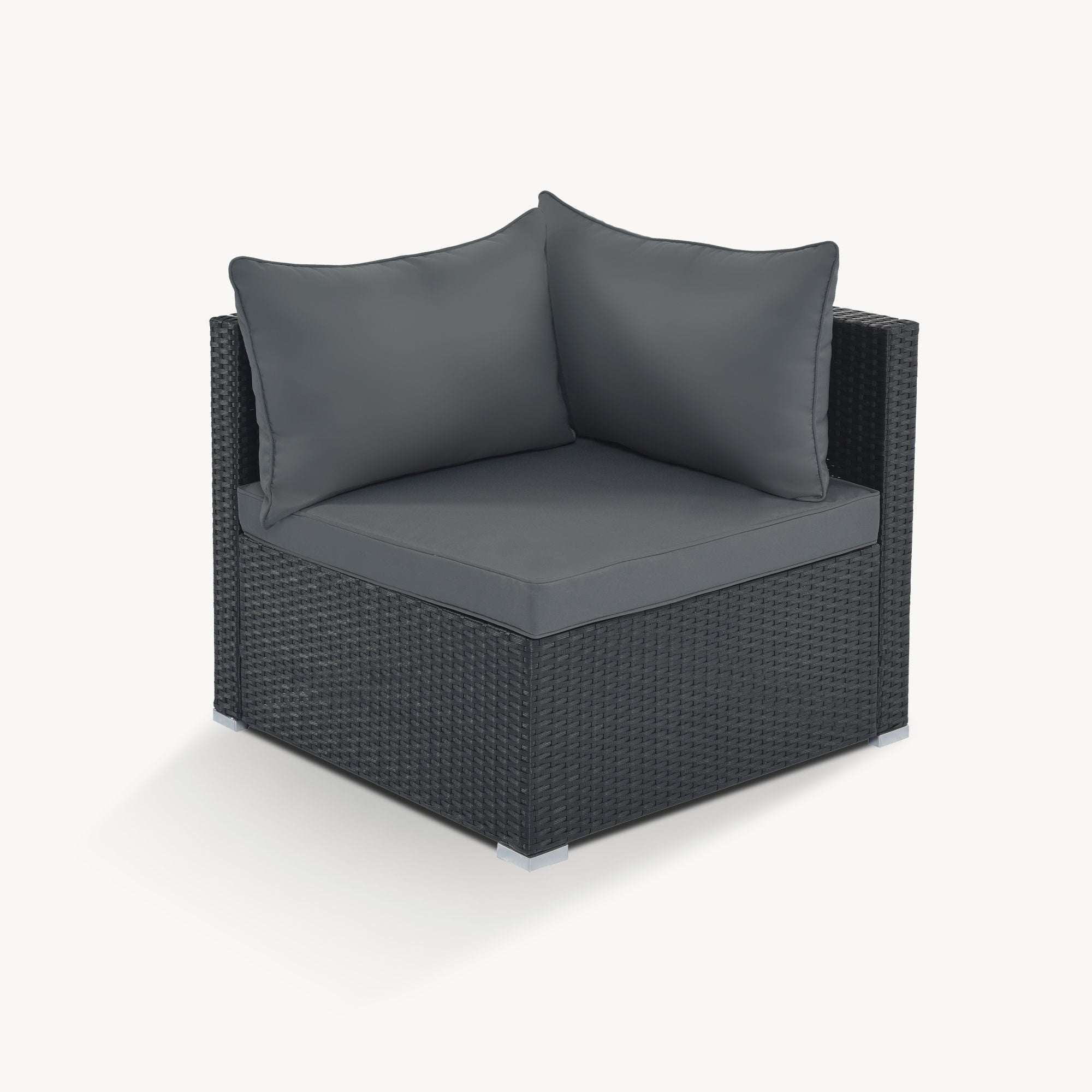 8 Pieces Outdoor Patio Furniture Conversation Wicker Sofa Set