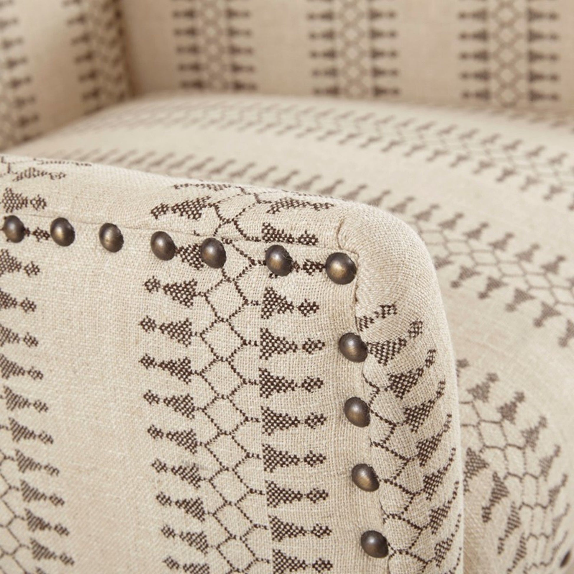 Rika - High Back Dining Armchair (Set of 2) - Natural - Best Buy Furniture