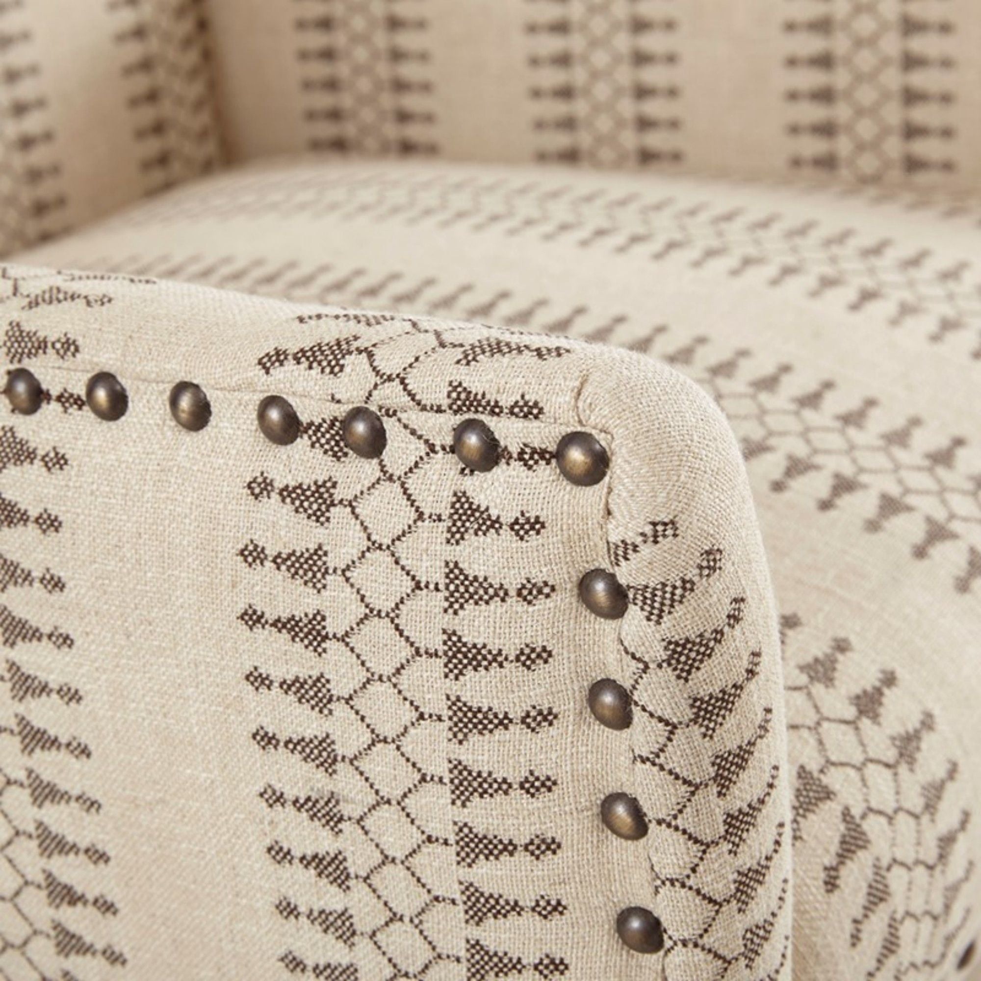 Rika - High Back Dining Armchair (Set of 2) - Natural - Best Buy Furniture