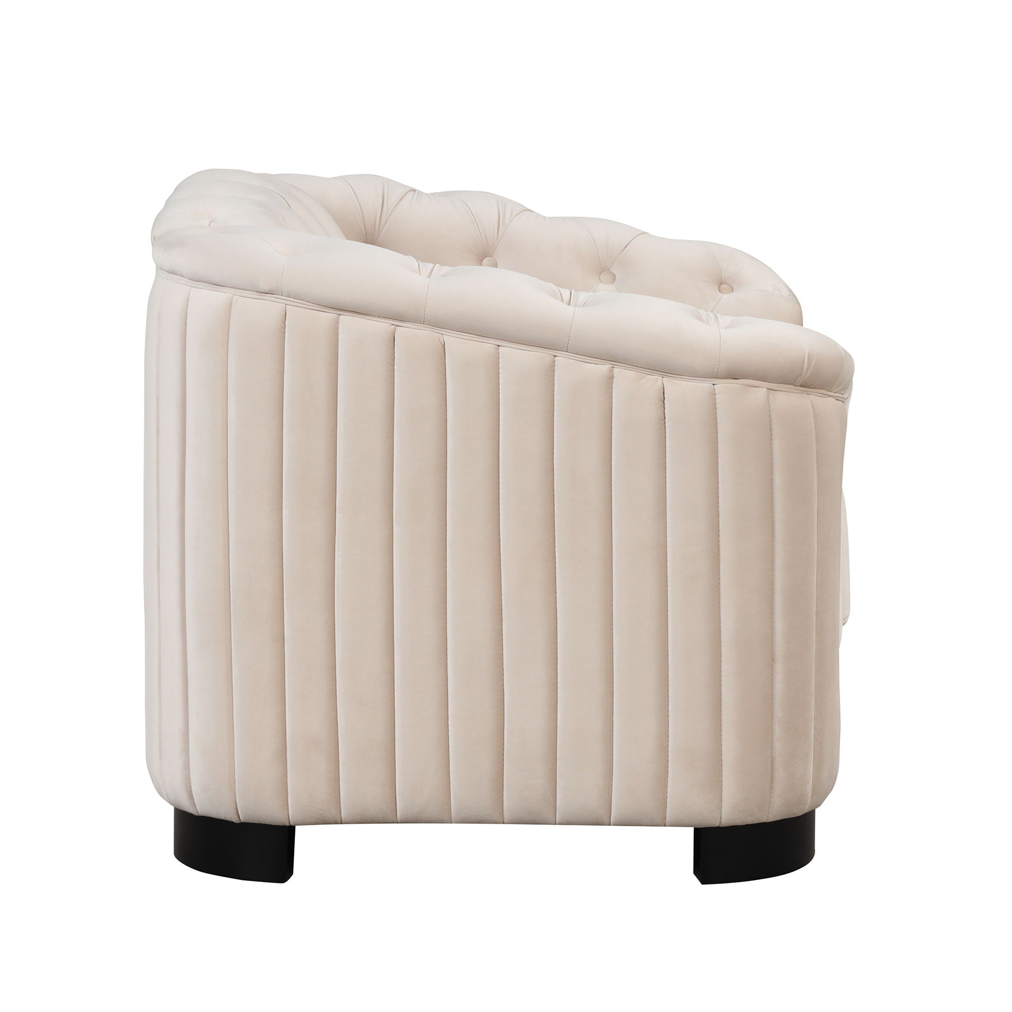 Upholstered Accent Sofa Chair With Removable Cushion