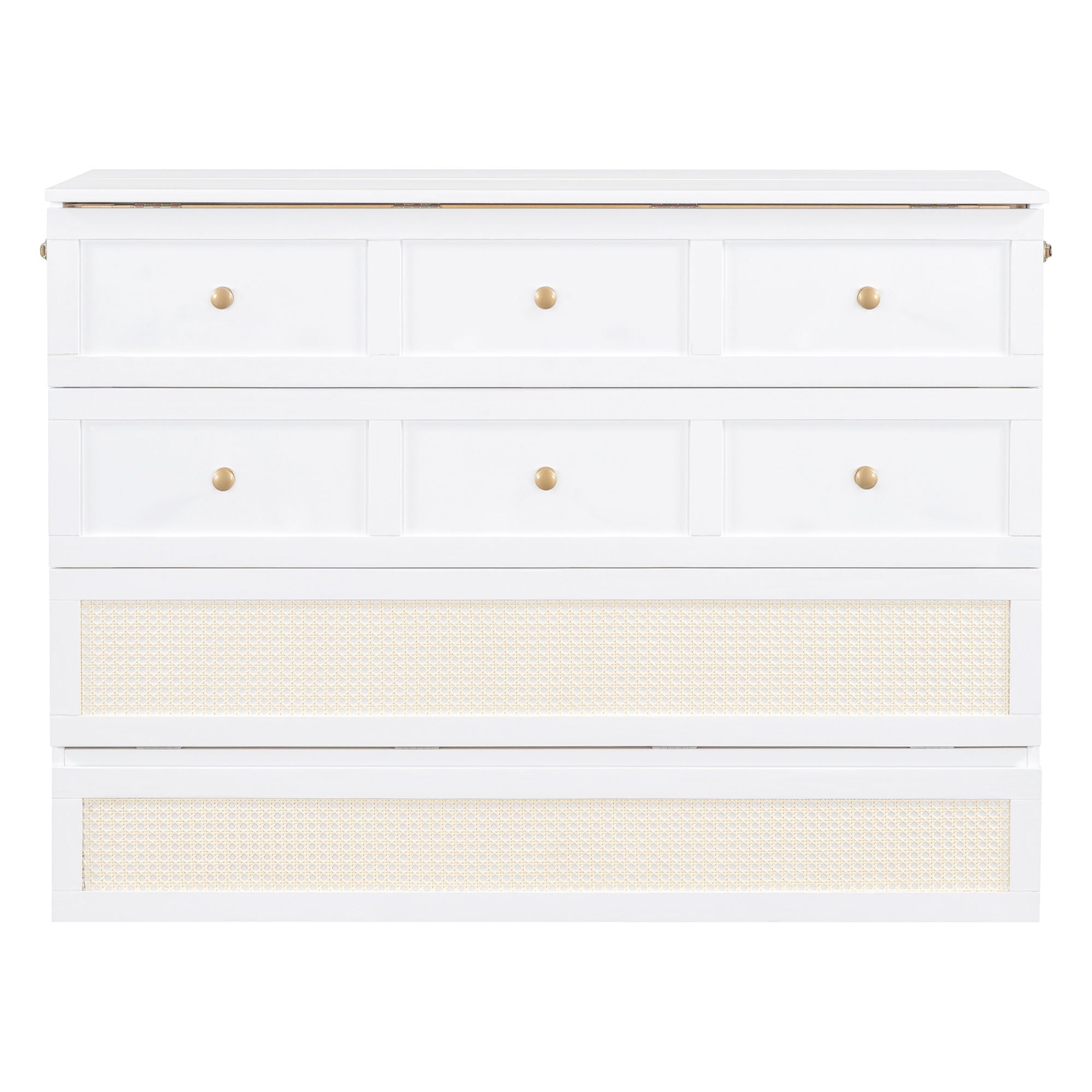 Murphy Bed With Large Drawers, Space Saving Design