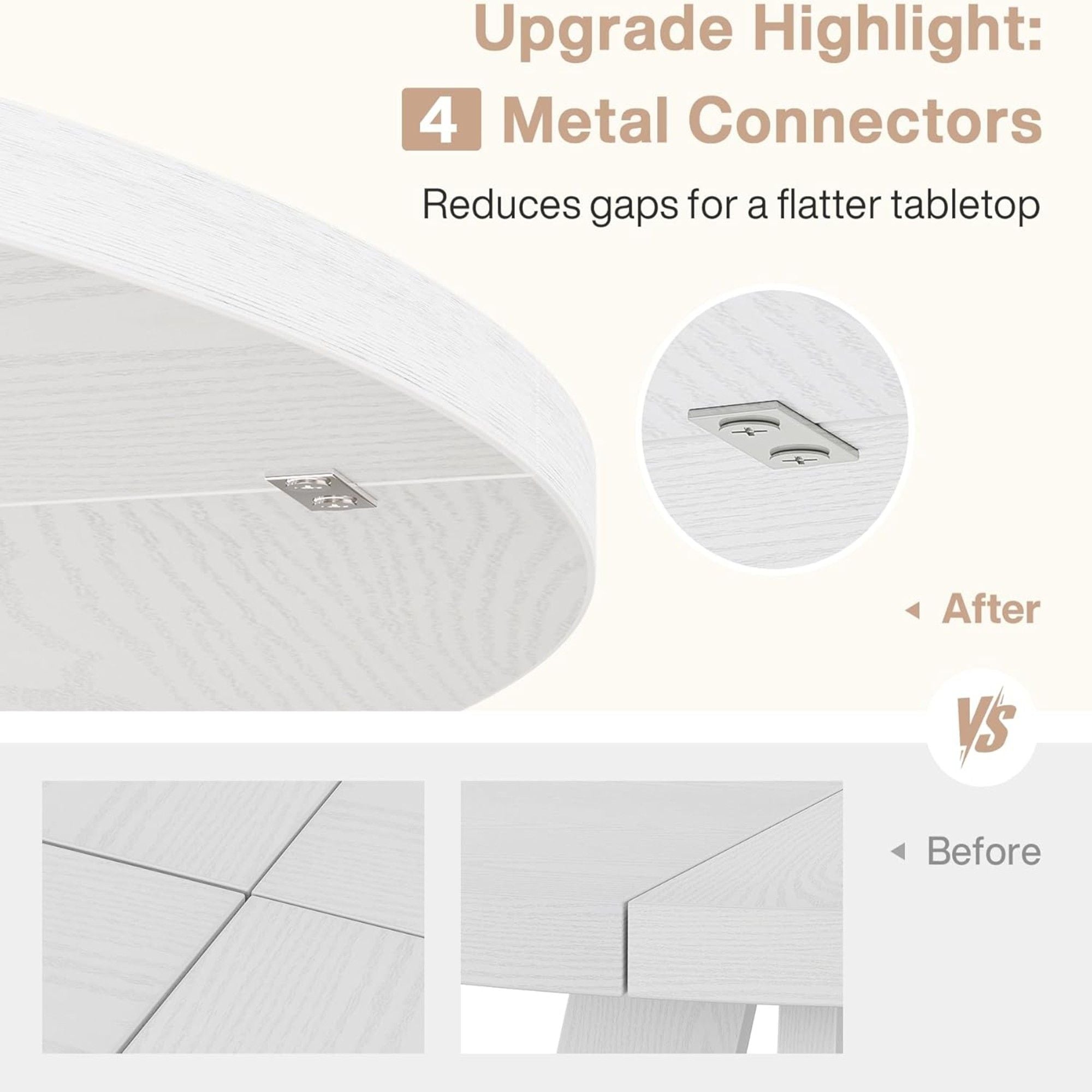 Round Dining Cross Base Kitchen Table