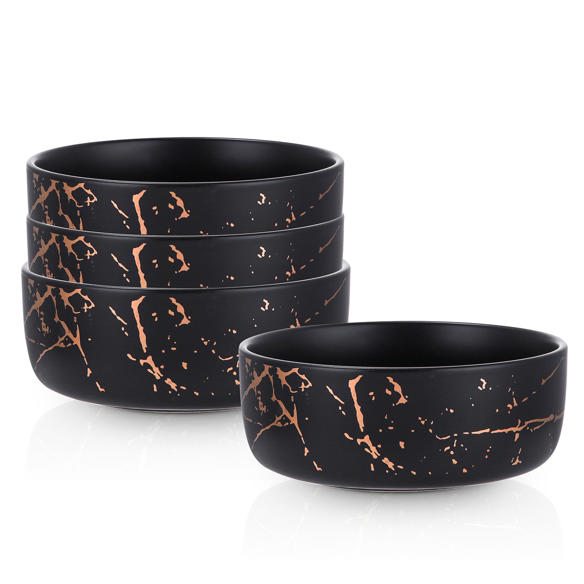 Zora Porcelain Bowl - Black