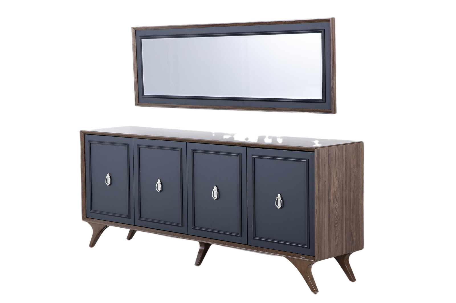 Crafted with a sturdy wooden structure, the Alegro Console Mirrors combine durability with timeless style.
