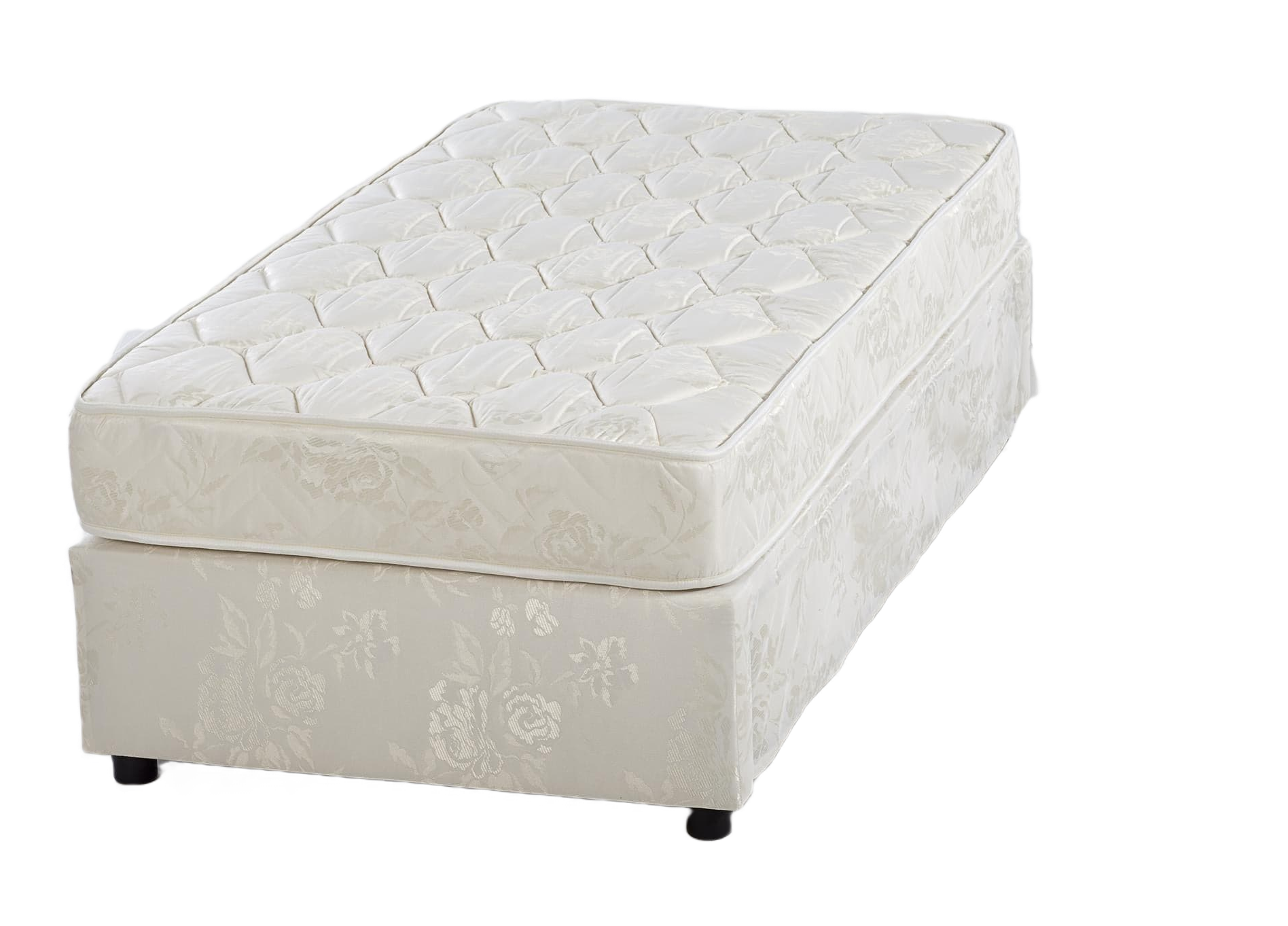 The Alize High Rise bed includes an extra mattress for enhanced support and comfort.