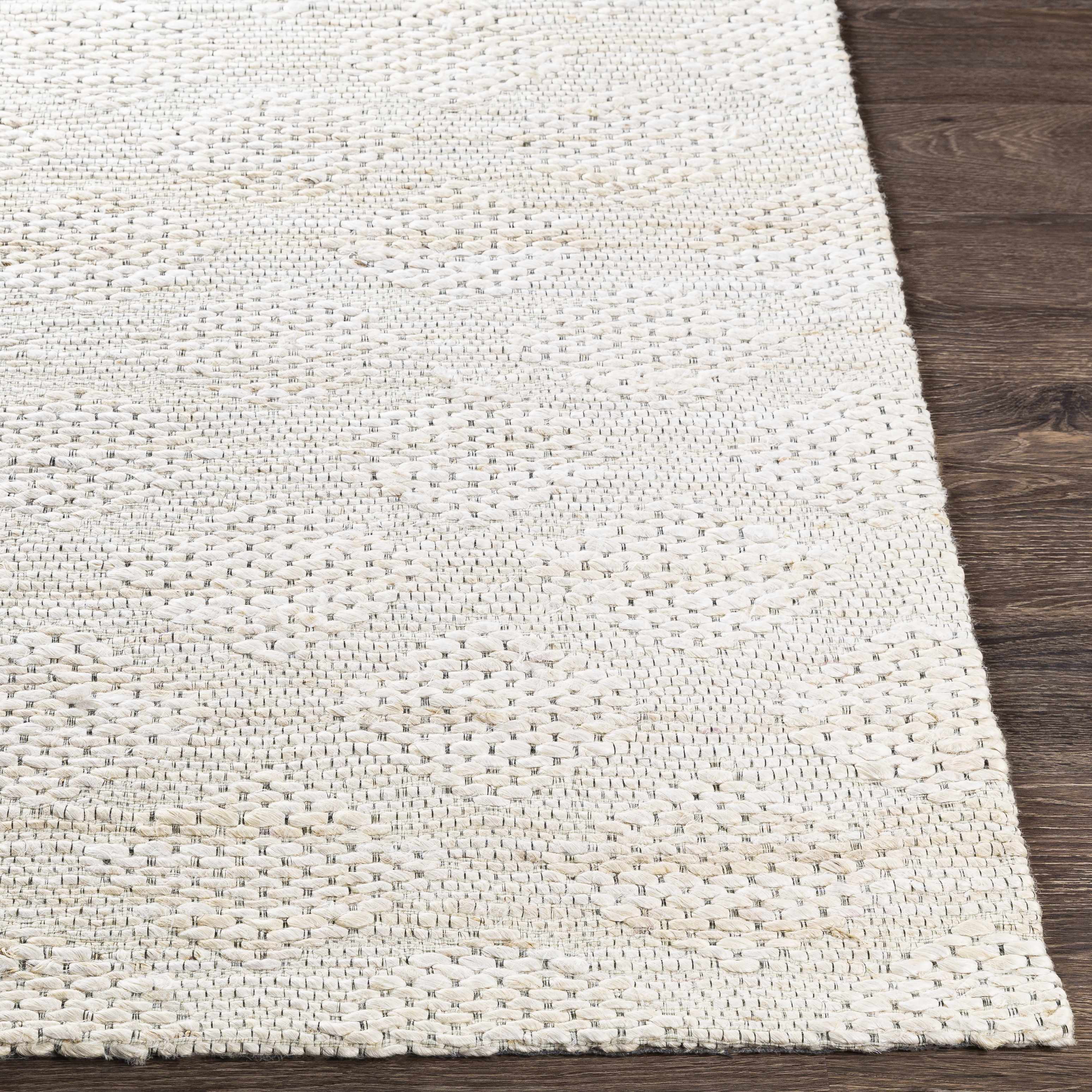 Angaston Beige Hand-Woven Jute Rug