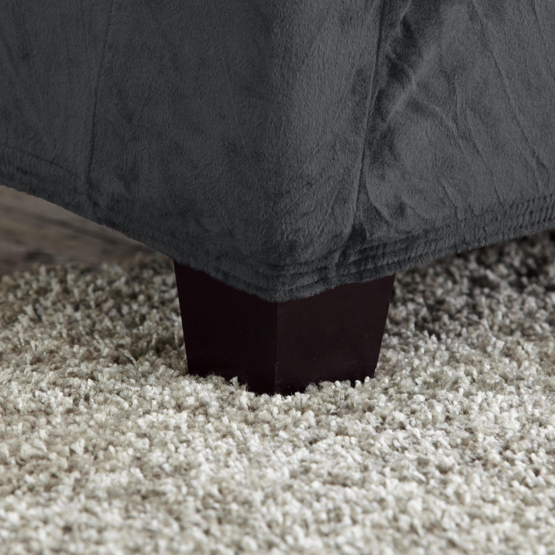 Velvet Stretch Slipcover - Gale Collection - Best Buy Furniture