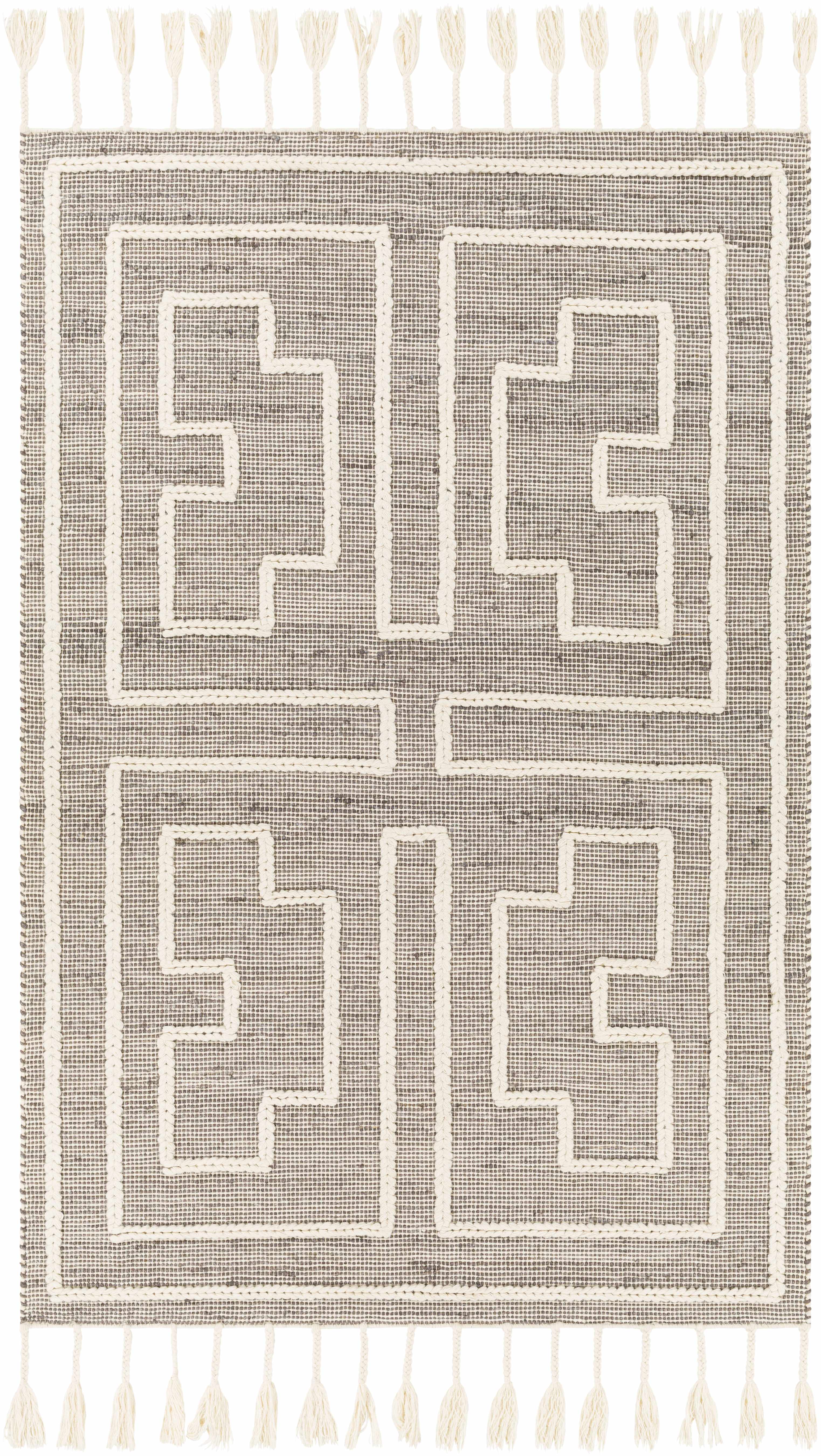 Azra Tasseled Jute&Wool Rug