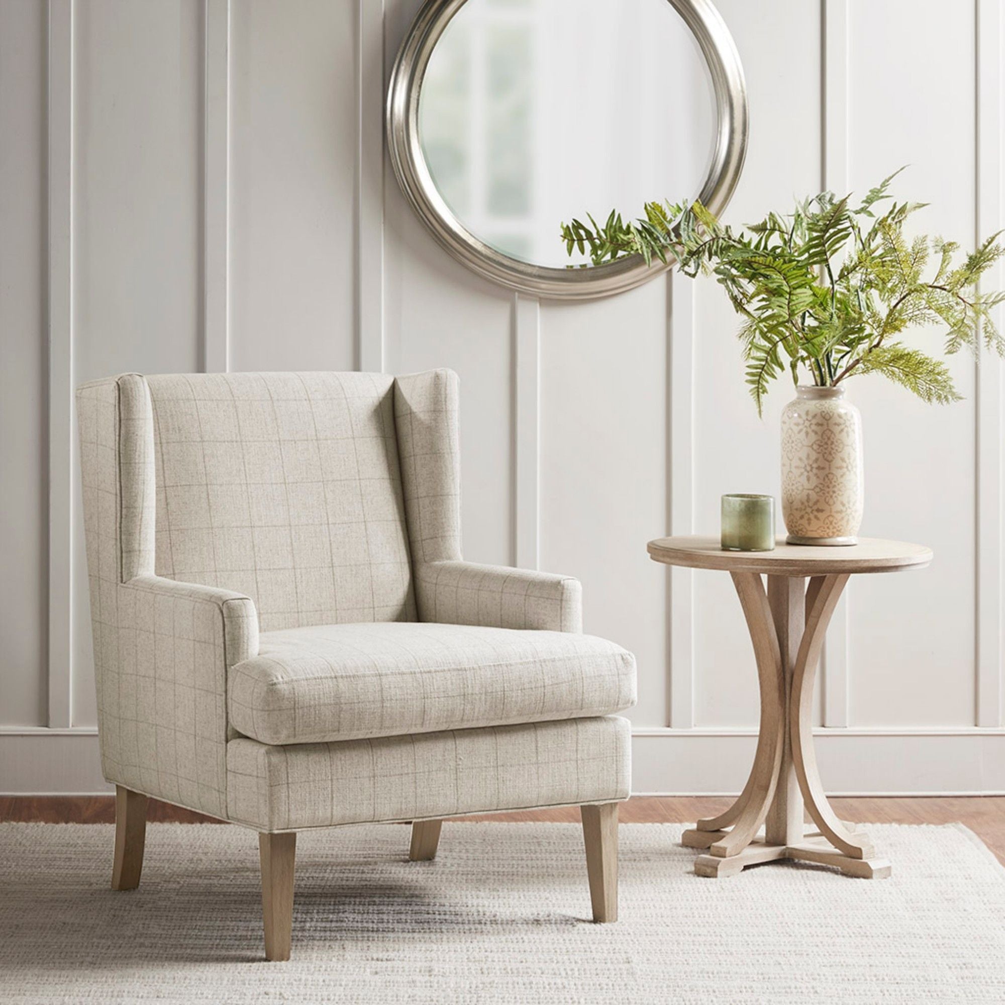 Fancy Design, Farmhouse Accent Chair - Best Buy Furniture