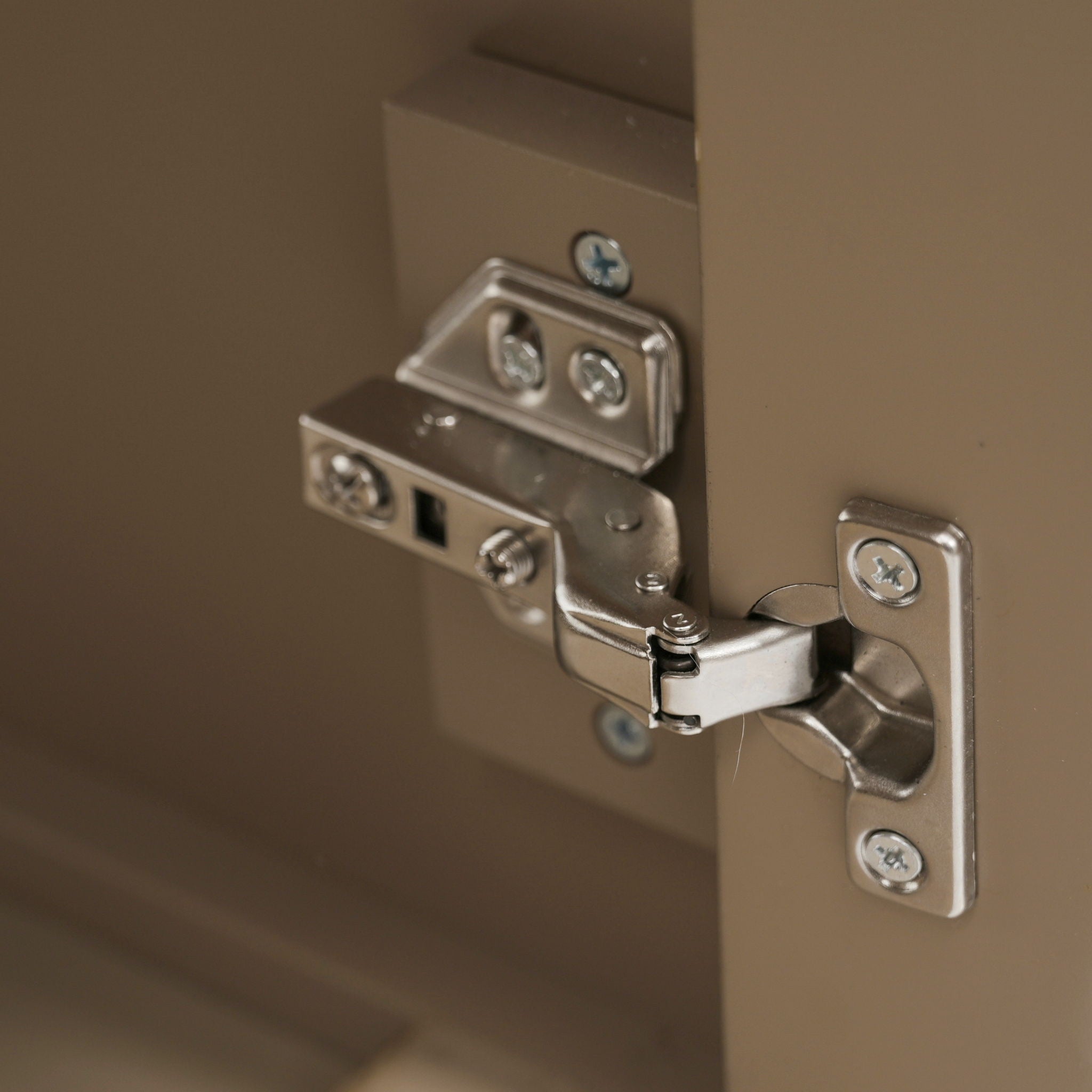 Vintage Double Sink Bathroom Vanity Set With Ceramic Sinks