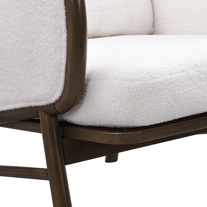 Sherpa Fabric Accent Chair - Best Buy Furniture