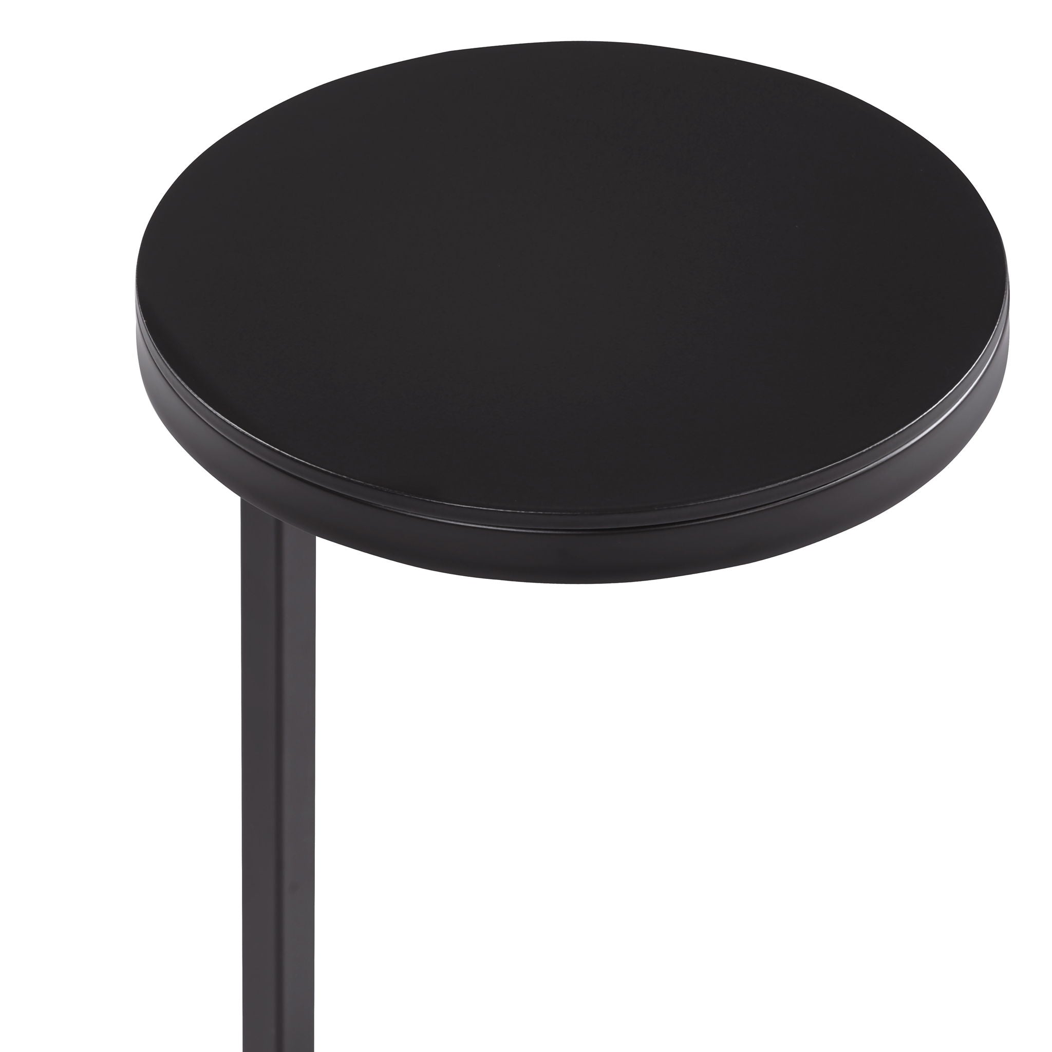 Yancey - Round Metal Accent Table - Antique Bronze