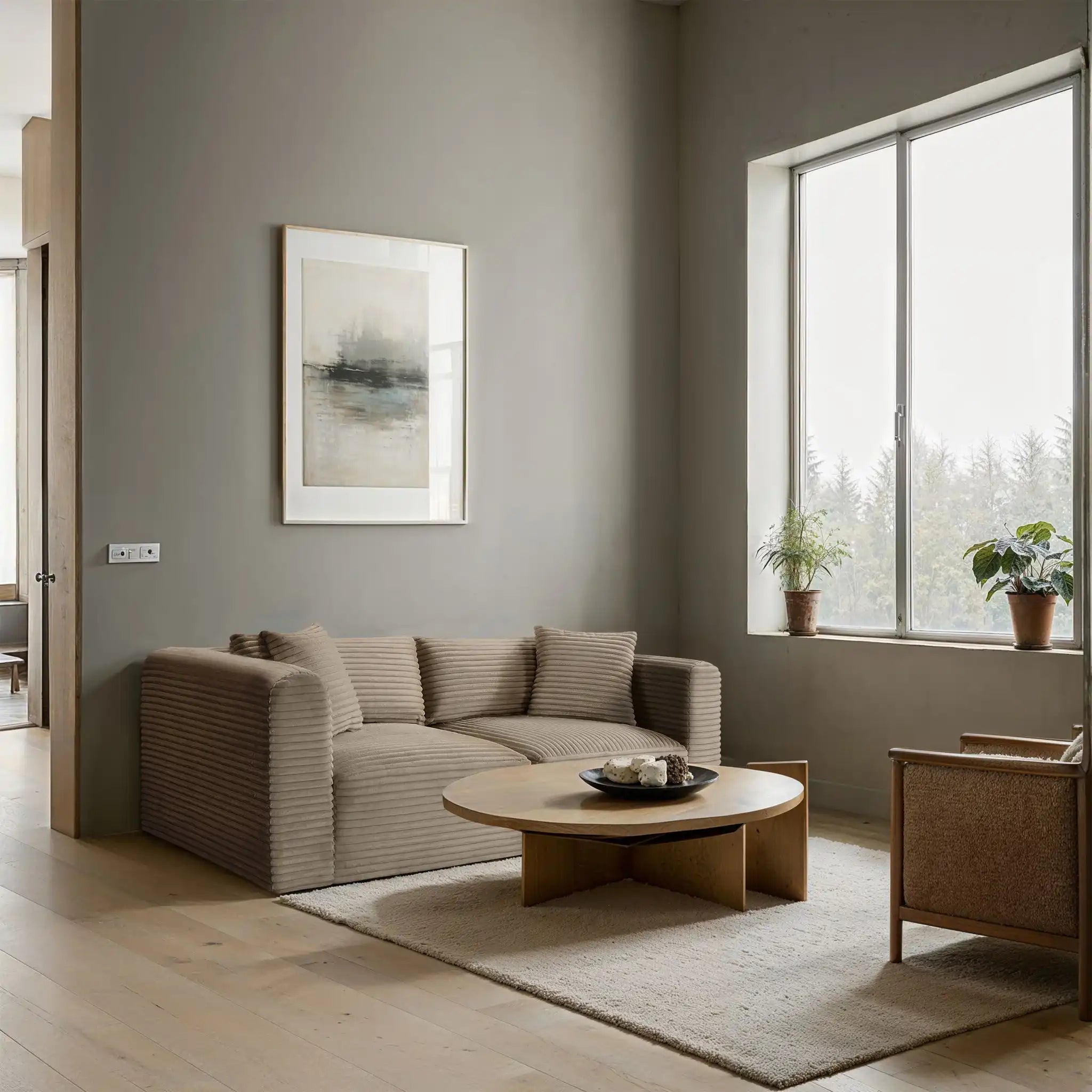 Shaggy - Fabric 2 Seat Modular Sofa